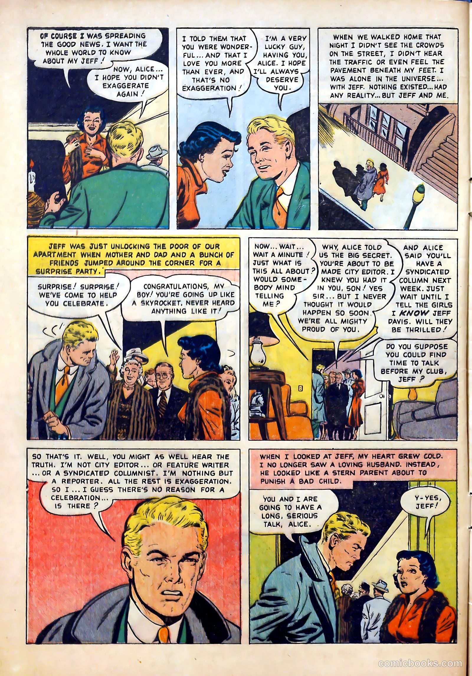 Romantic Marriage #1 (1950) — page 6 of 52