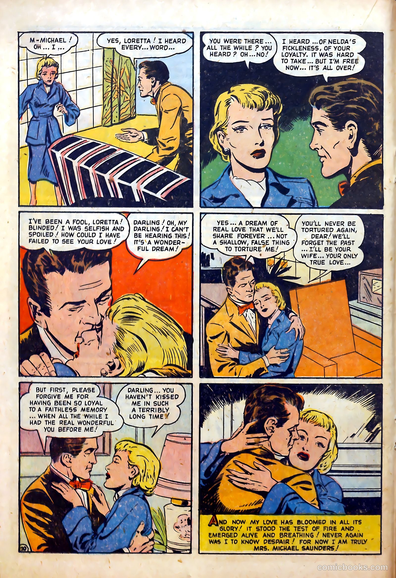 Romantic Marriage #1 (1950) — page 22 of 52