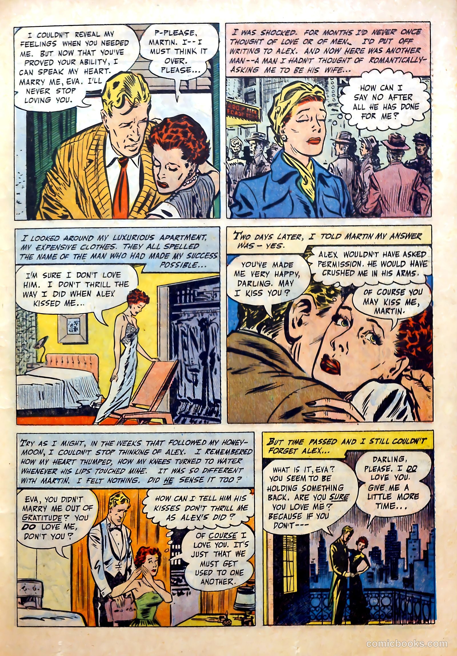 Romantic Marriage #1 (1950) — page 35 of 52