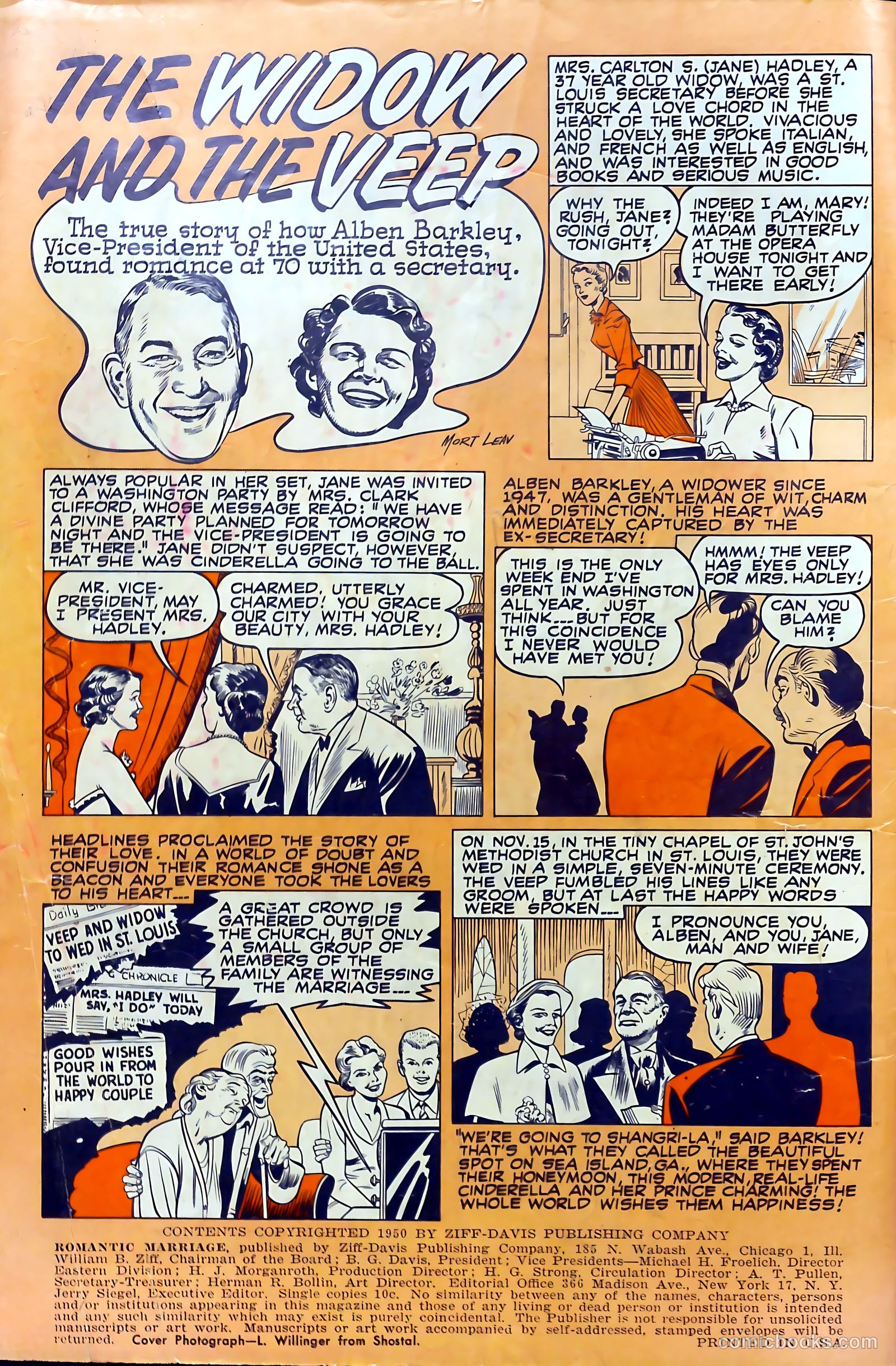 Romantic Marriage #1 (1950) — page 2 of 52
