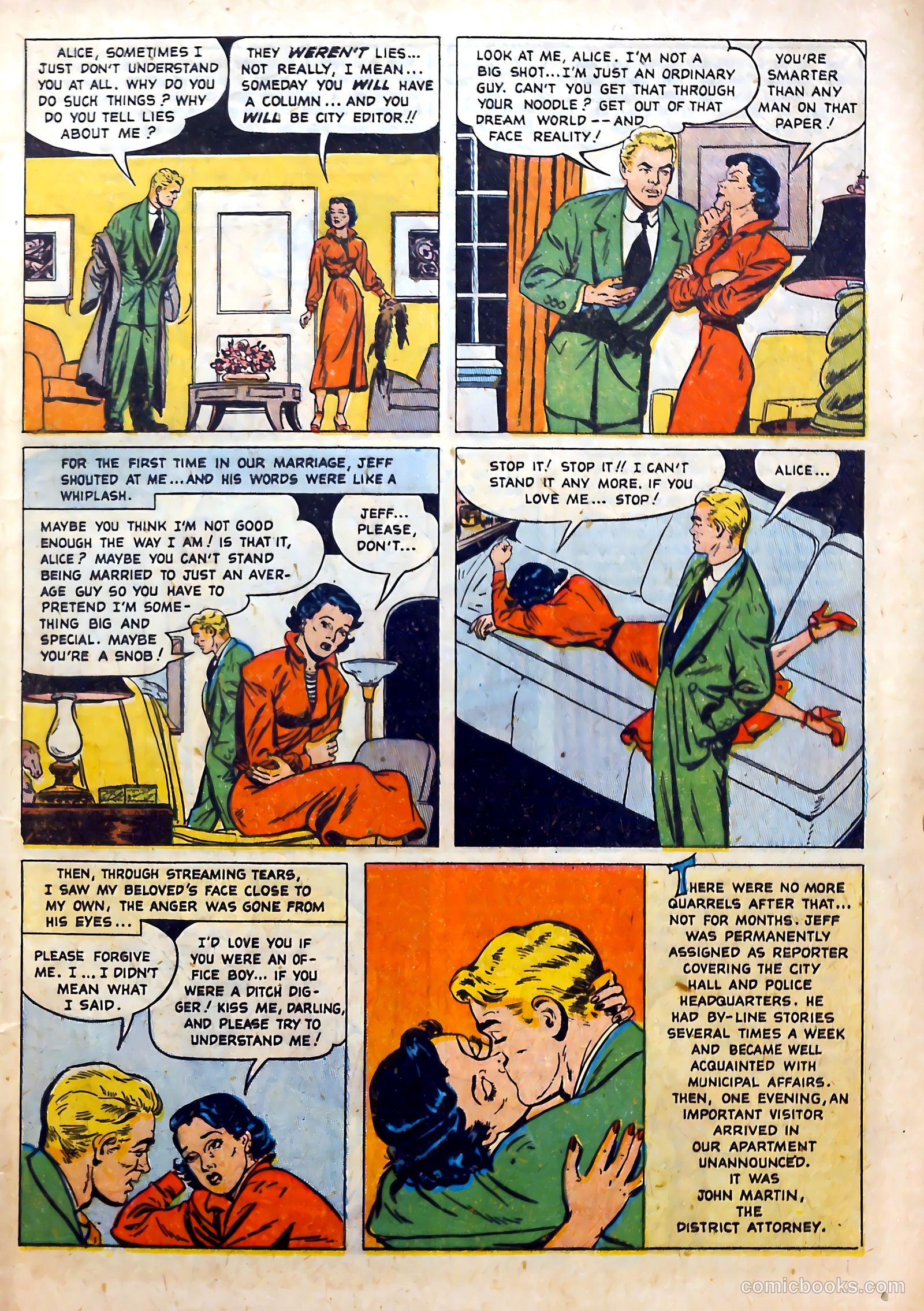 Romantic Marriage #1 (1950) — page 7 of 52