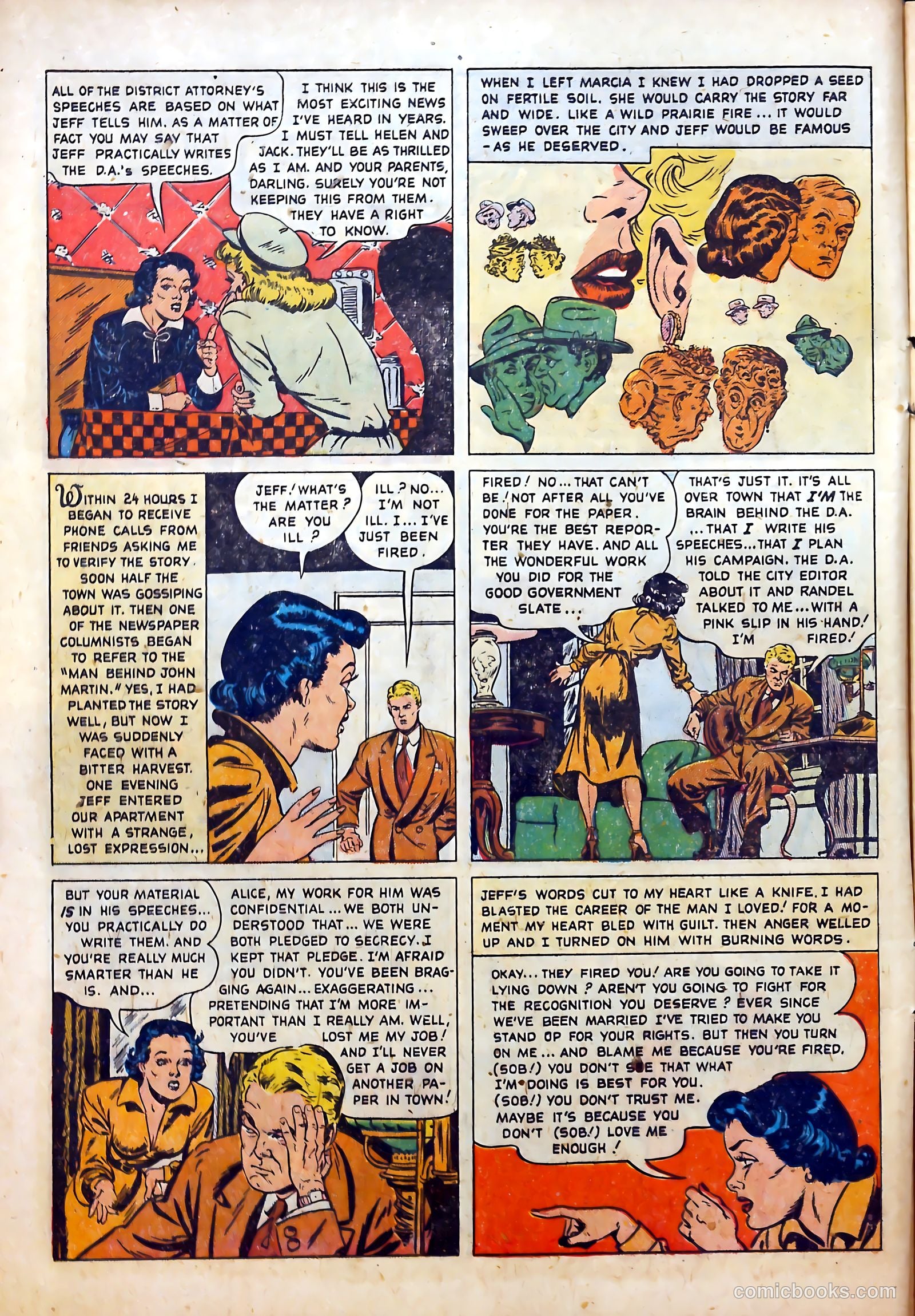 Romantic Marriage #1 (1950) — page 10 of 52
