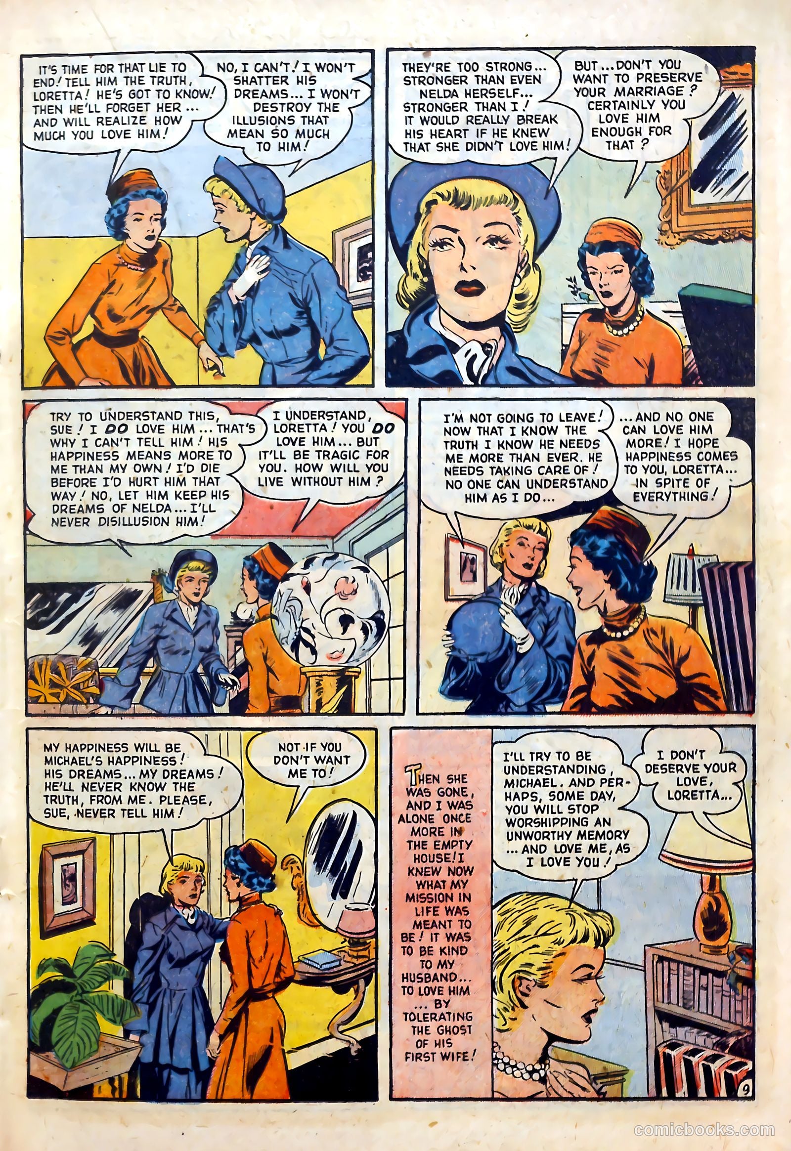 Romantic Marriage #1 (1950) — page 21 of 52