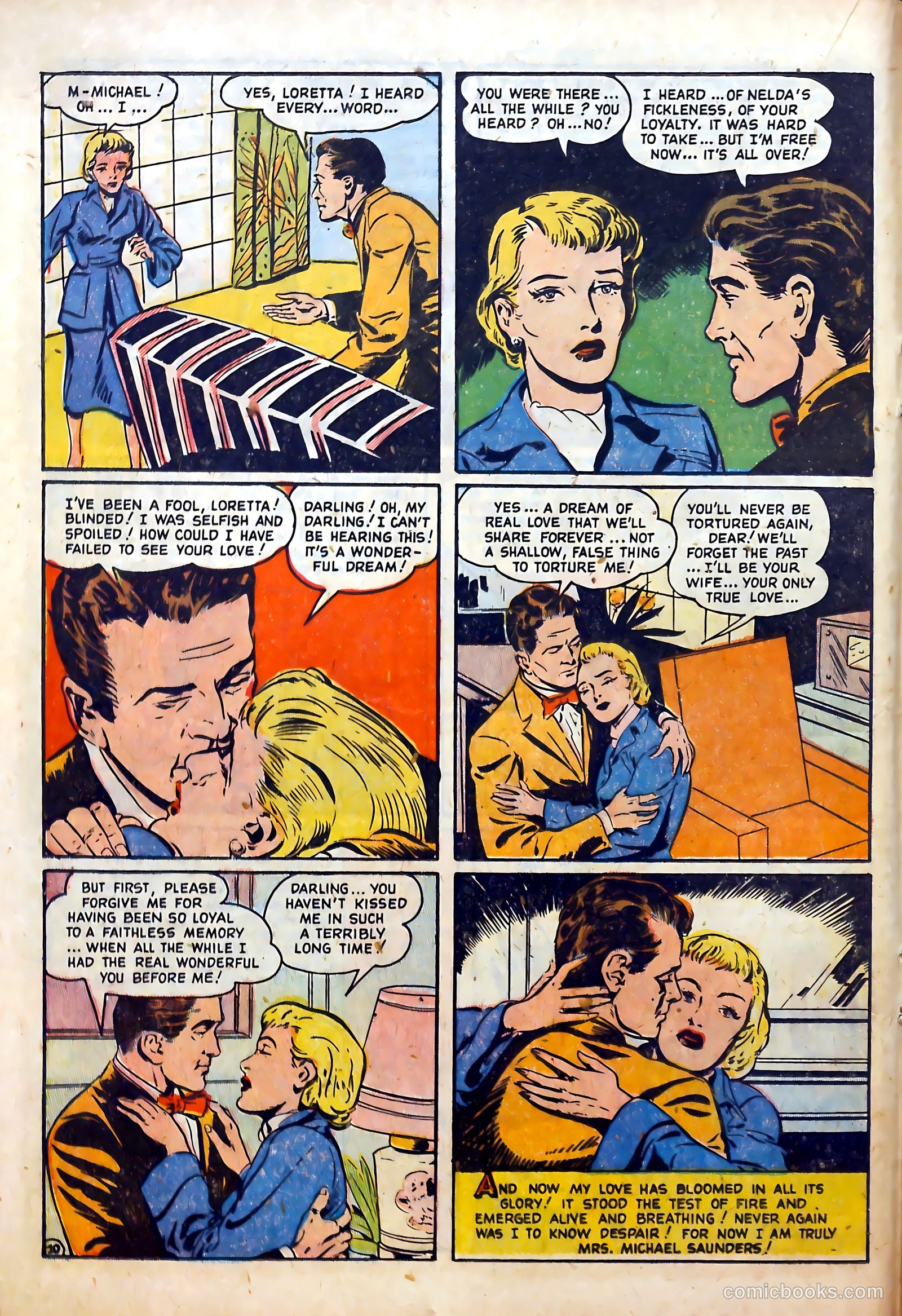 Romantic Marriage #1 (1950) — page 22 of 52
