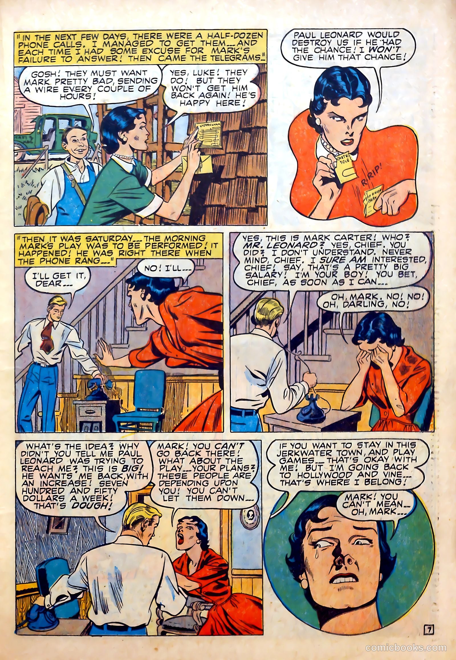Romantic Marriage #1 (1950) — page 29 of 52