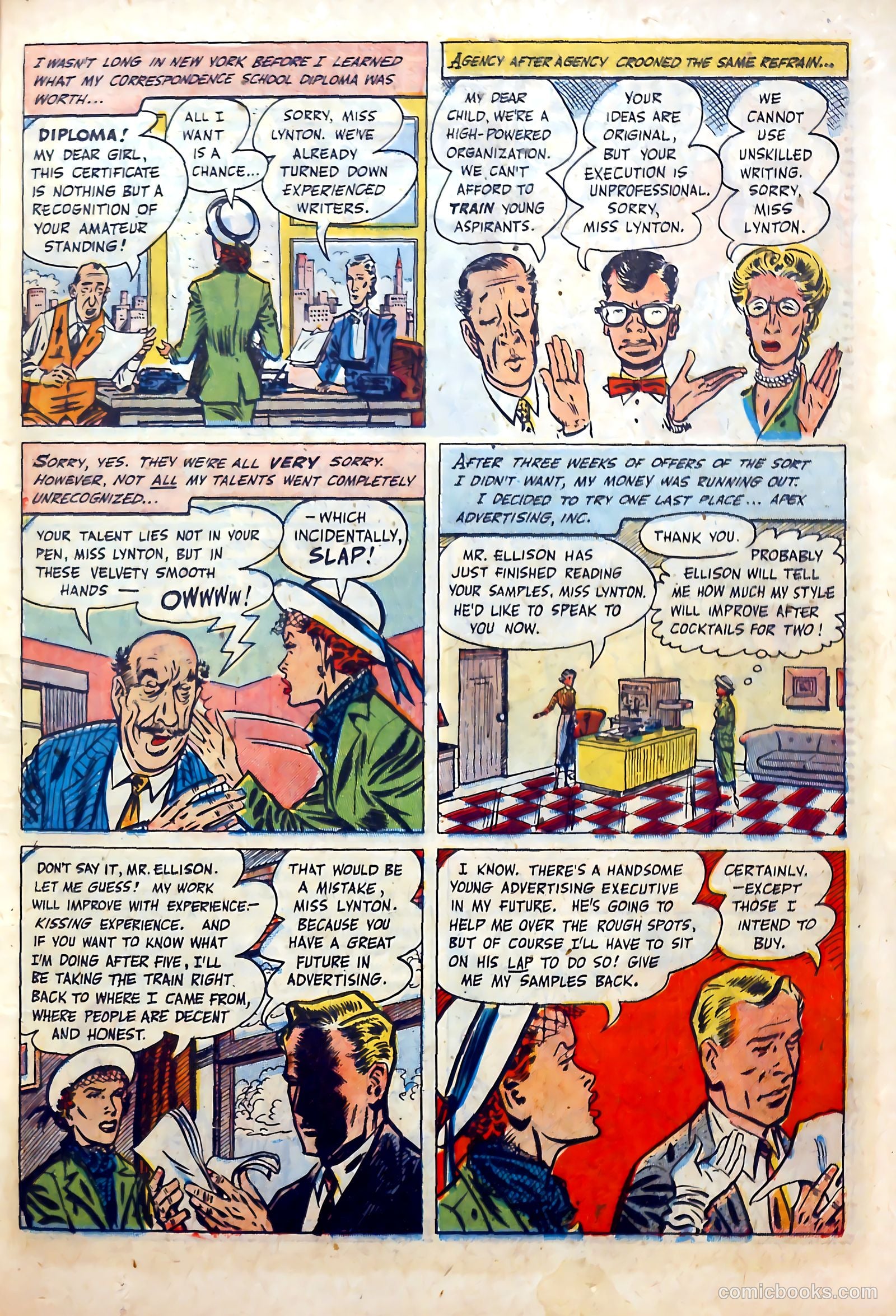 Romantic Marriage #1 (1950) — page 33 of 52