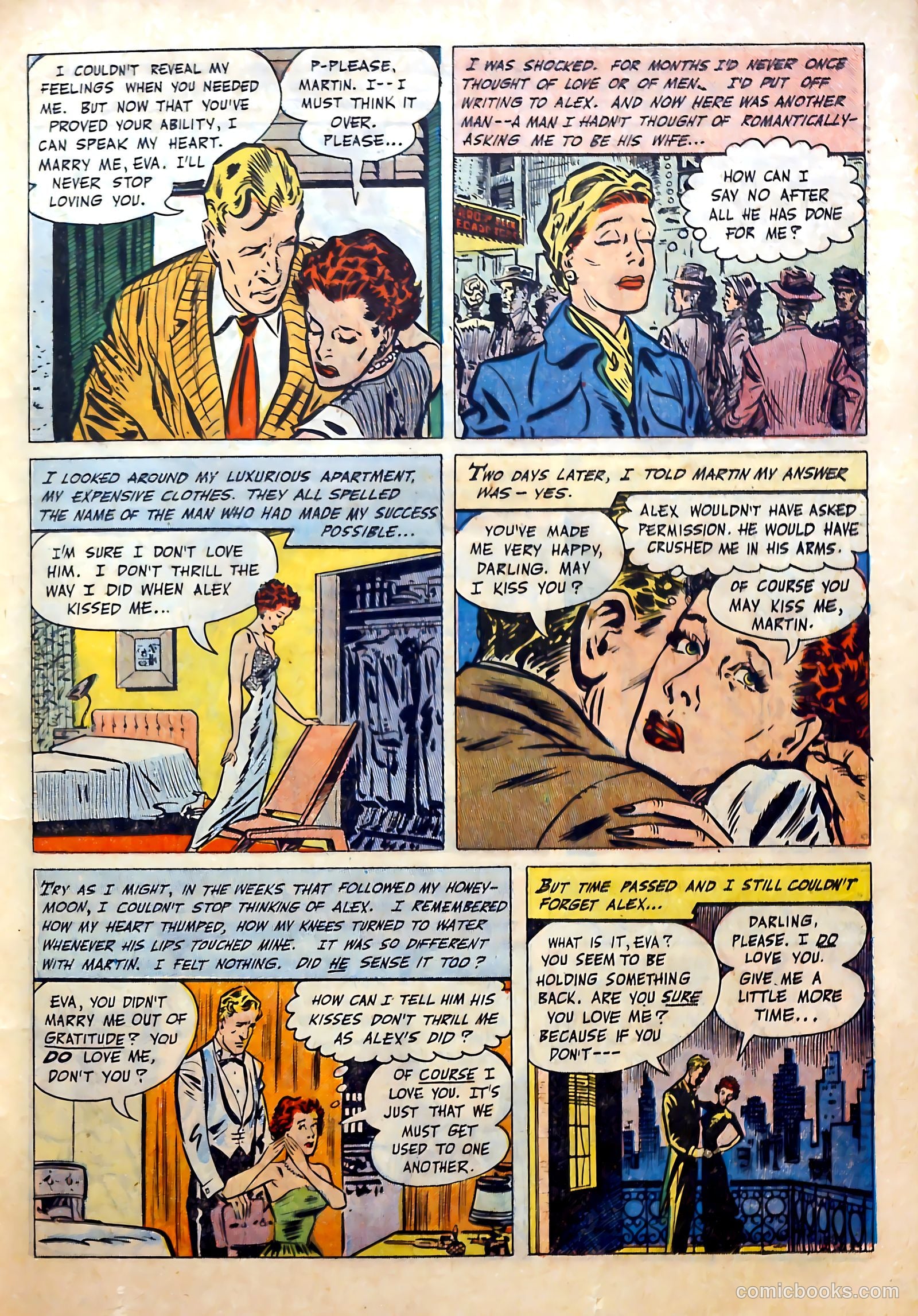 Romantic Marriage #1 (1950) — page 35 of 52