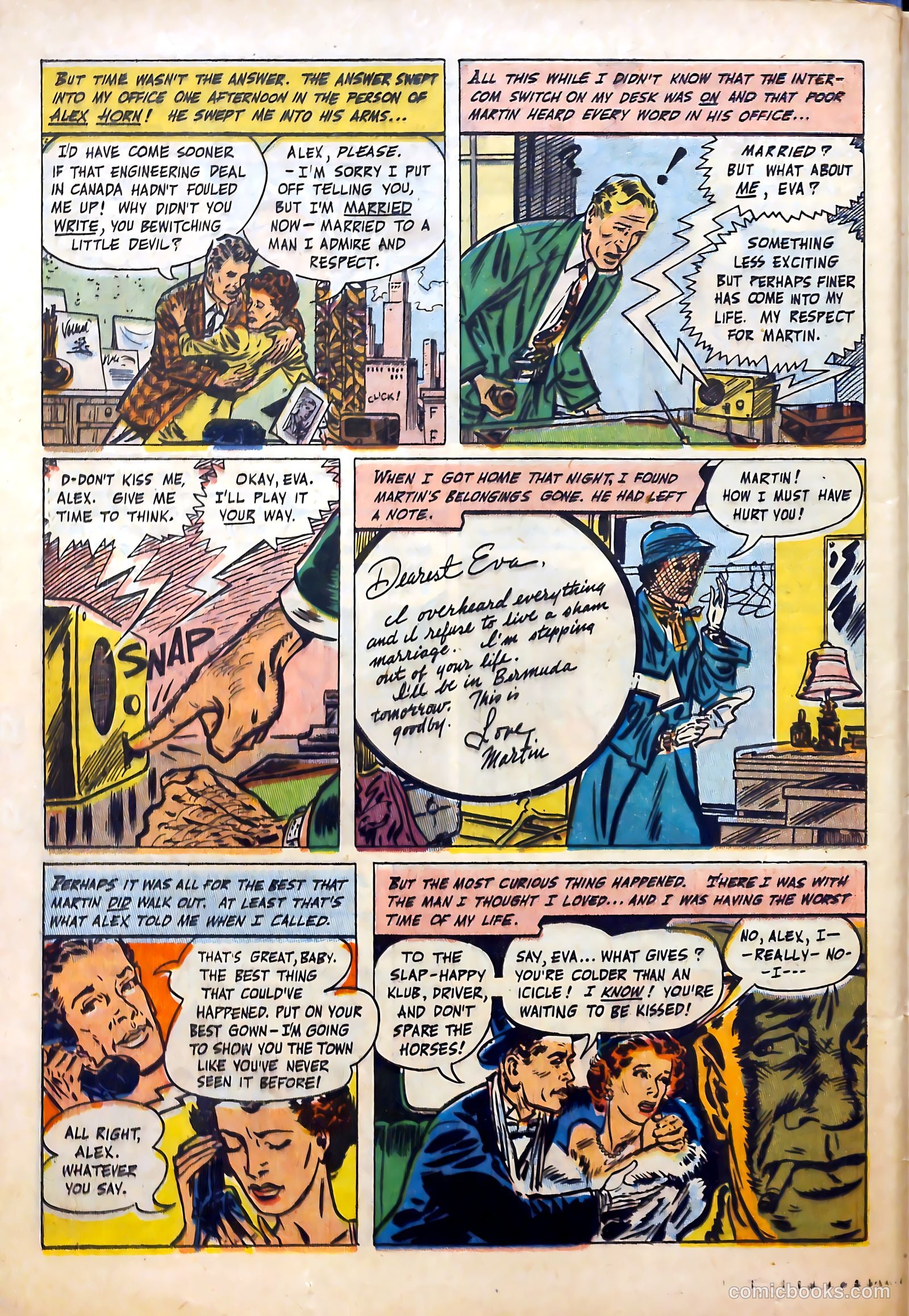 Romantic Marriage #1 (1950) — page 36 of 52