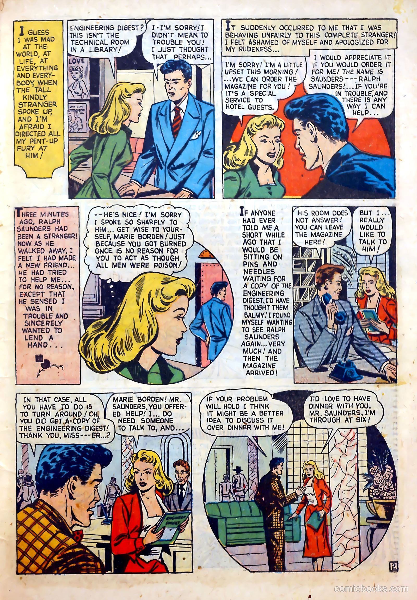 Romantic Marriage #1 (1950) — page 45 of 52