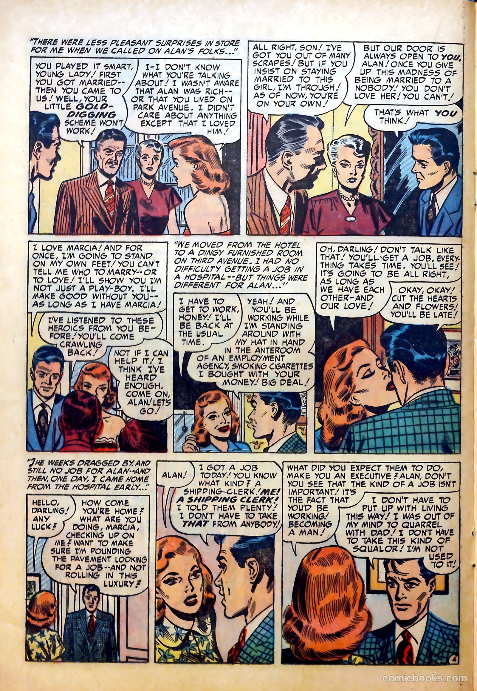 Romantic Marriage #10 (1952) — page 22 of 52