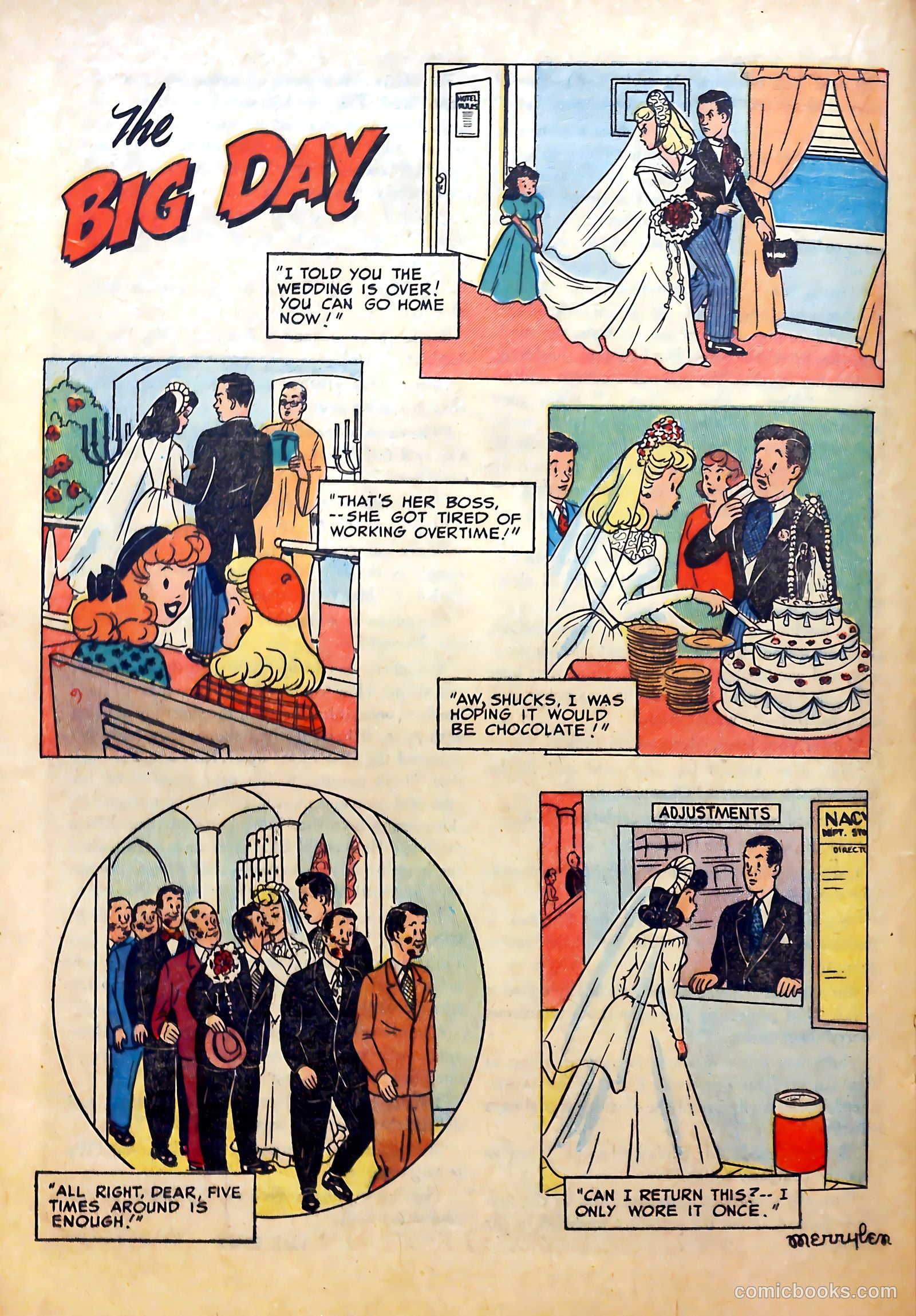 Romantic Marriage #10 (1952) — page 28 of 52