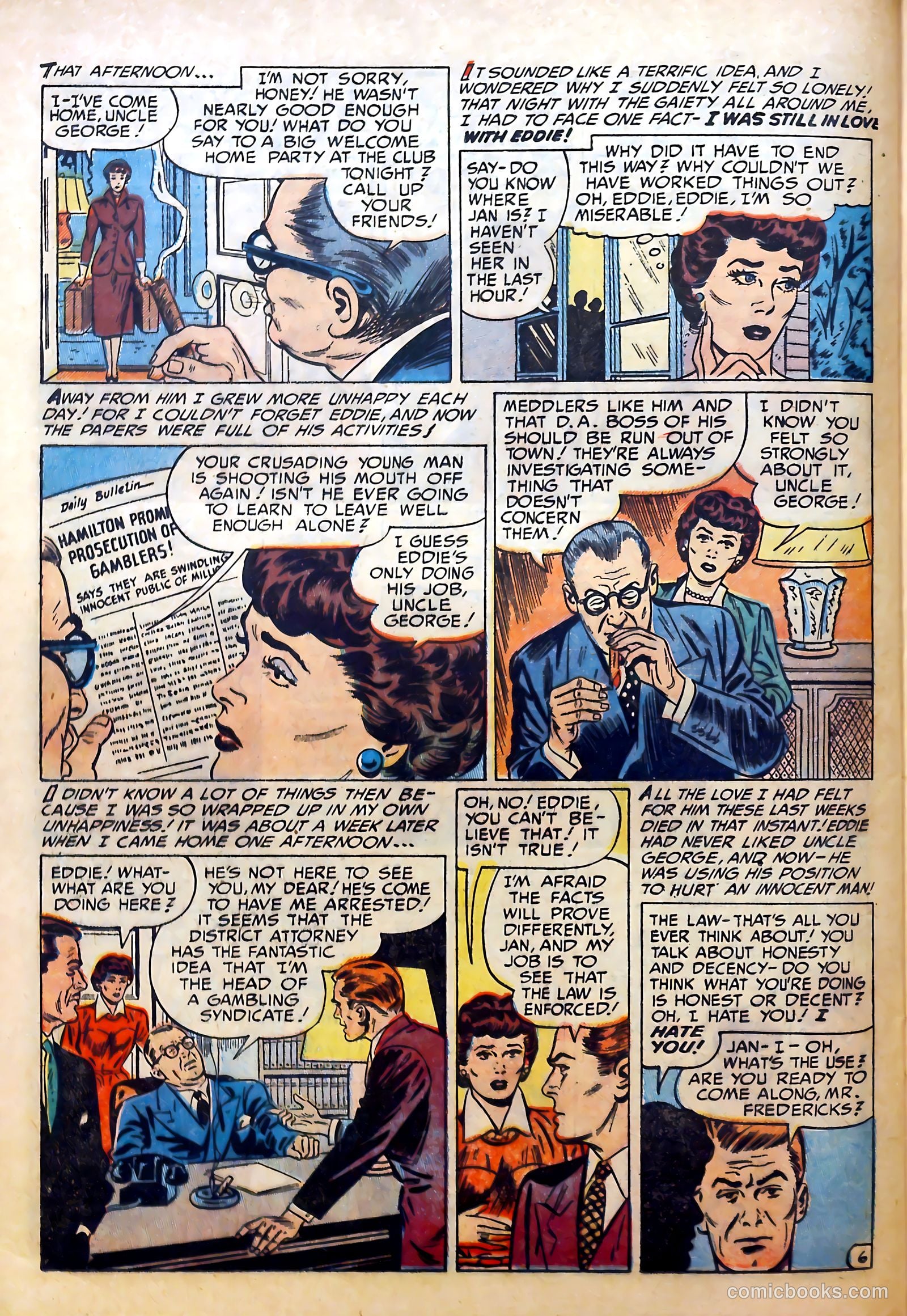 Romantic Marriage #10 (1952) — page 34 of 52