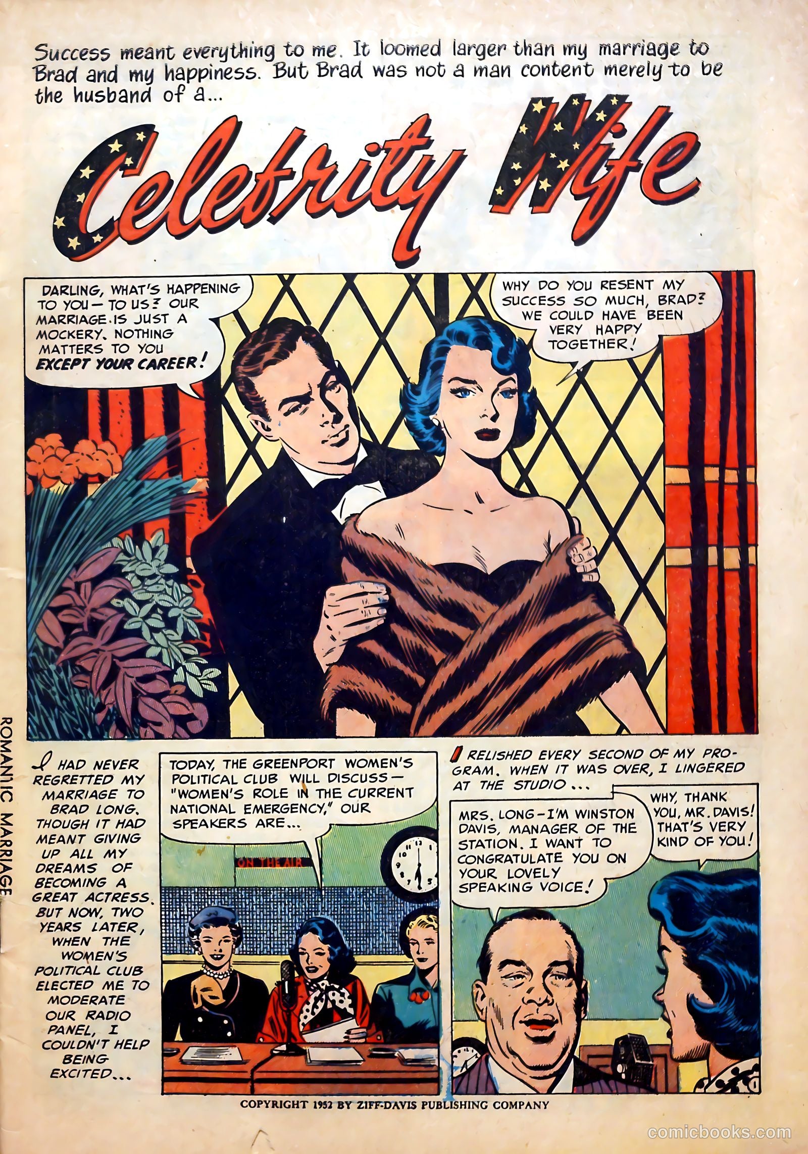 Romantic Marriage #10 (1952) — page 3 of 52