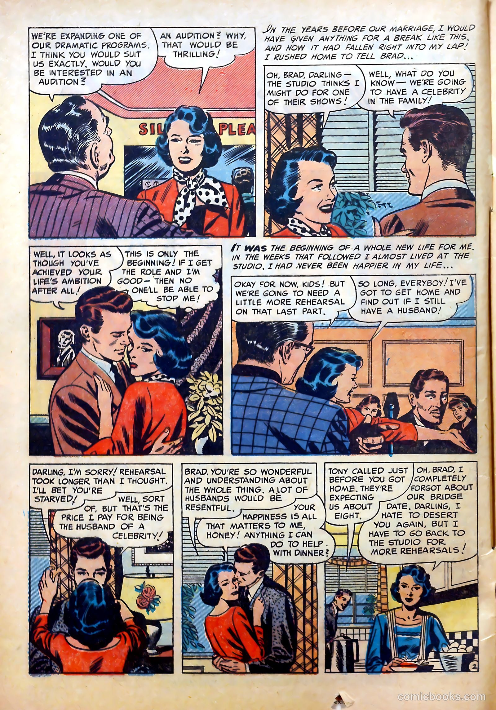 Romantic Marriage #10 (1952) — page 4 of 52