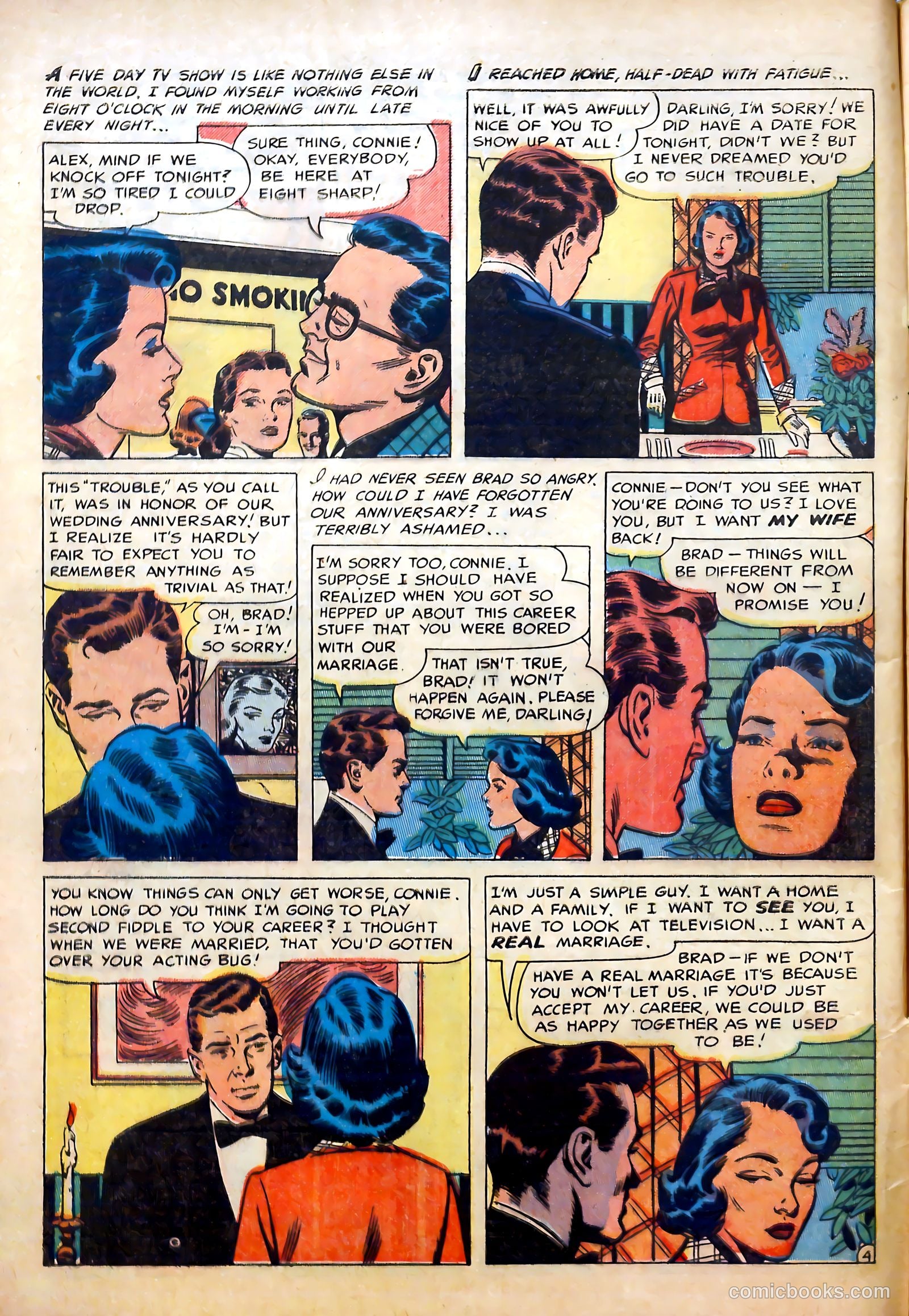 Romantic Marriage #10 (1952) — page 6 of 52
