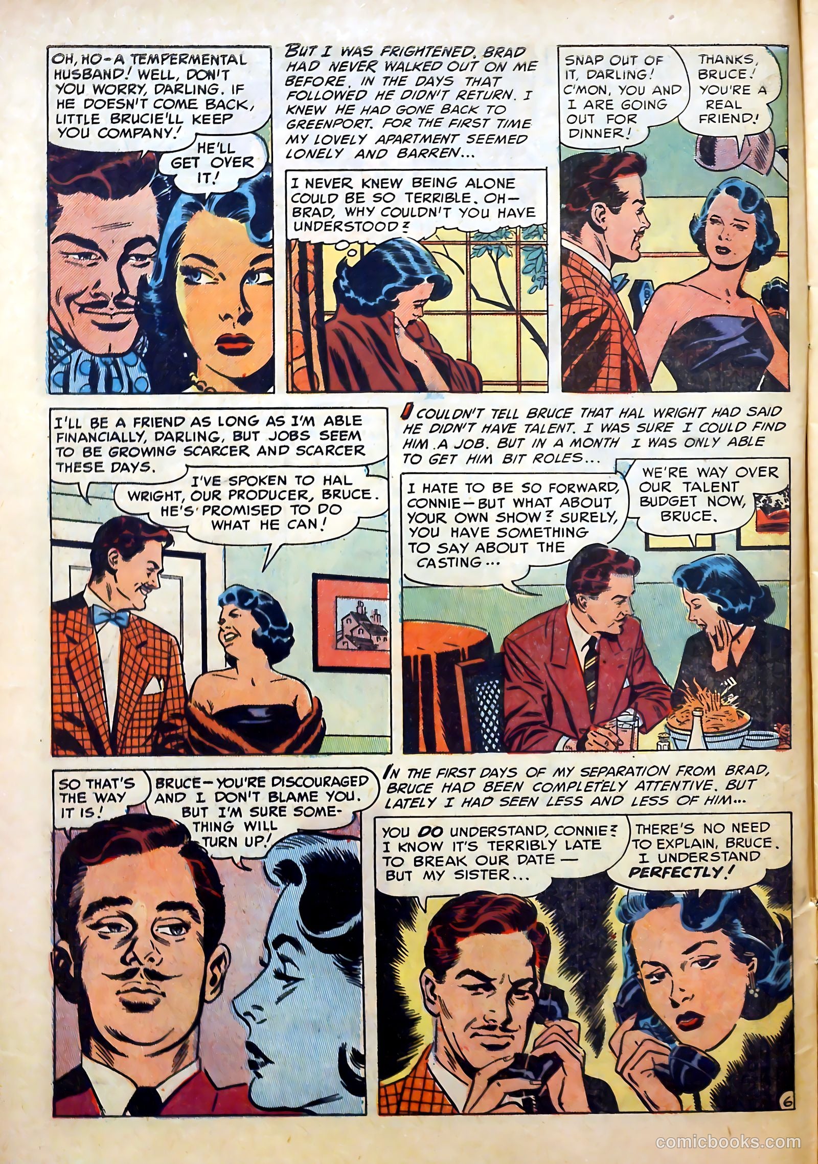 Romantic Marriage #10 (1952) — page 8 of 52