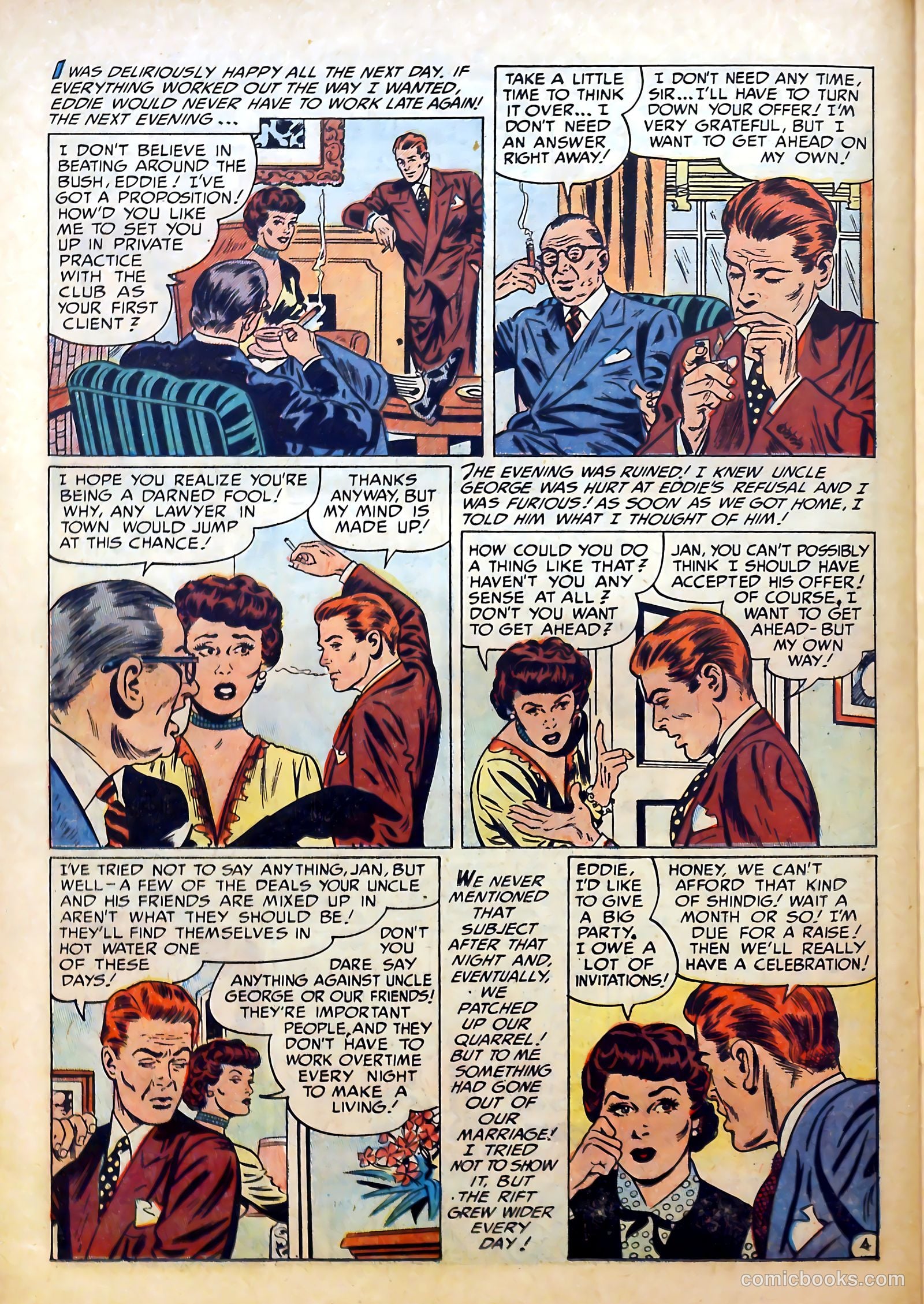 Romantic Marriage #10 (1952) — page 32 of 52