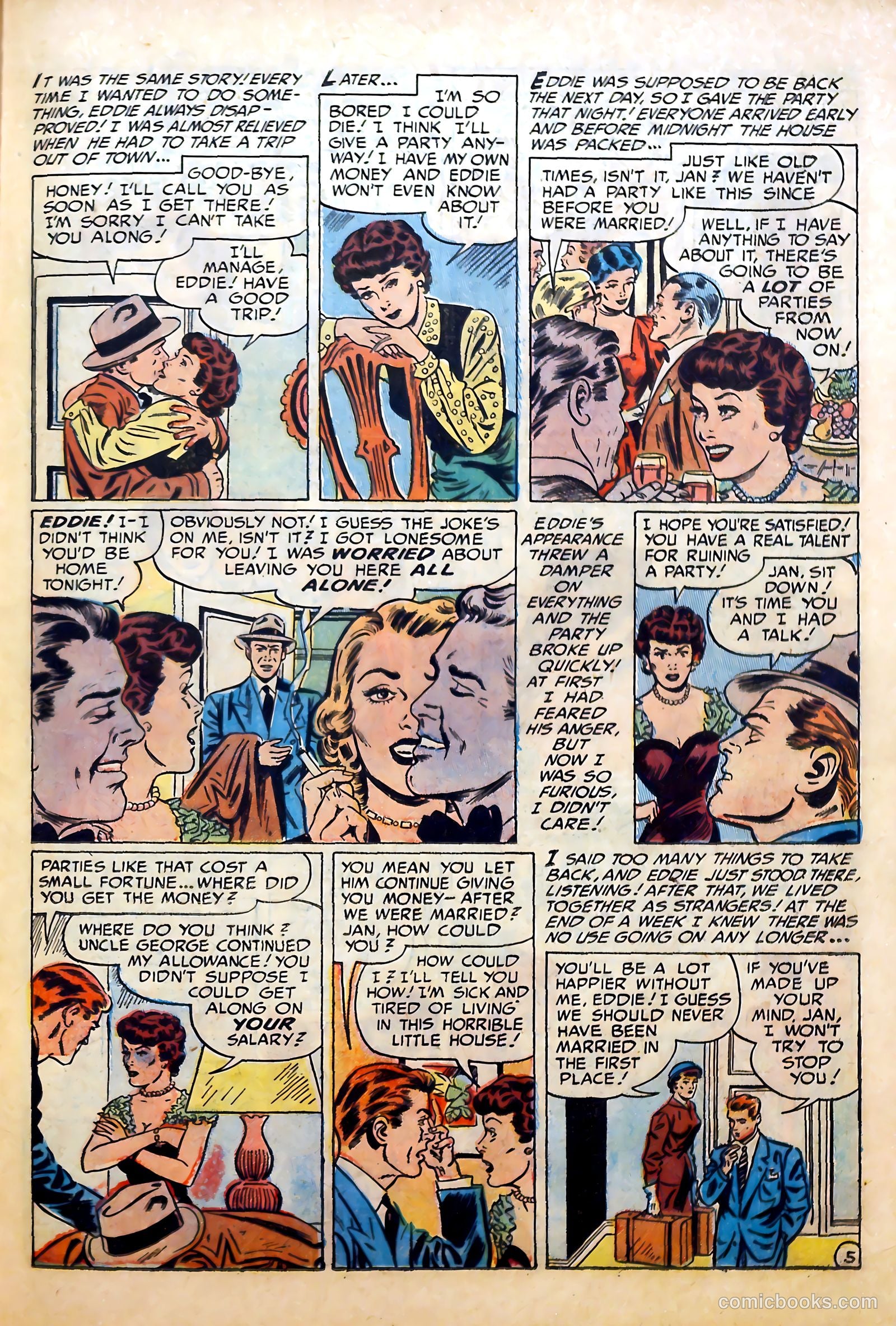 Romantic Marriage #10 (1952) — page 33 of 52