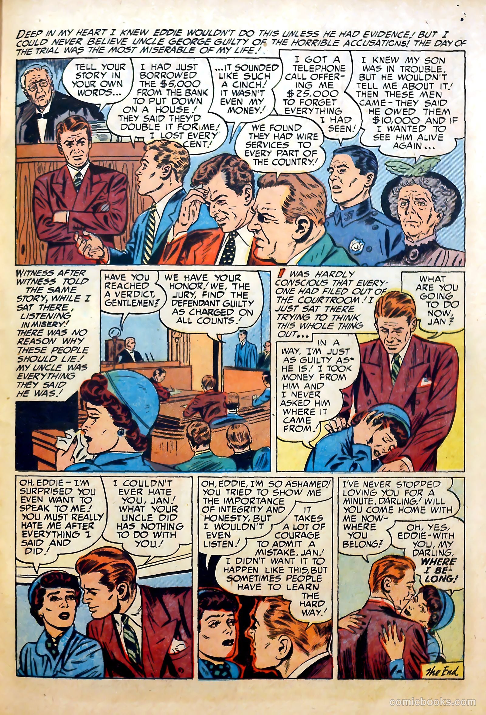 Romantic Marriage #10 (1952) — page 35 of 52