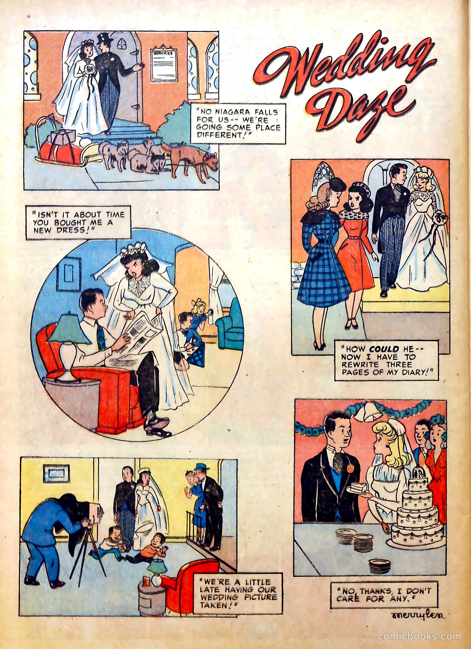 Romantic Marriage #10 (1952) — page 36 of 52