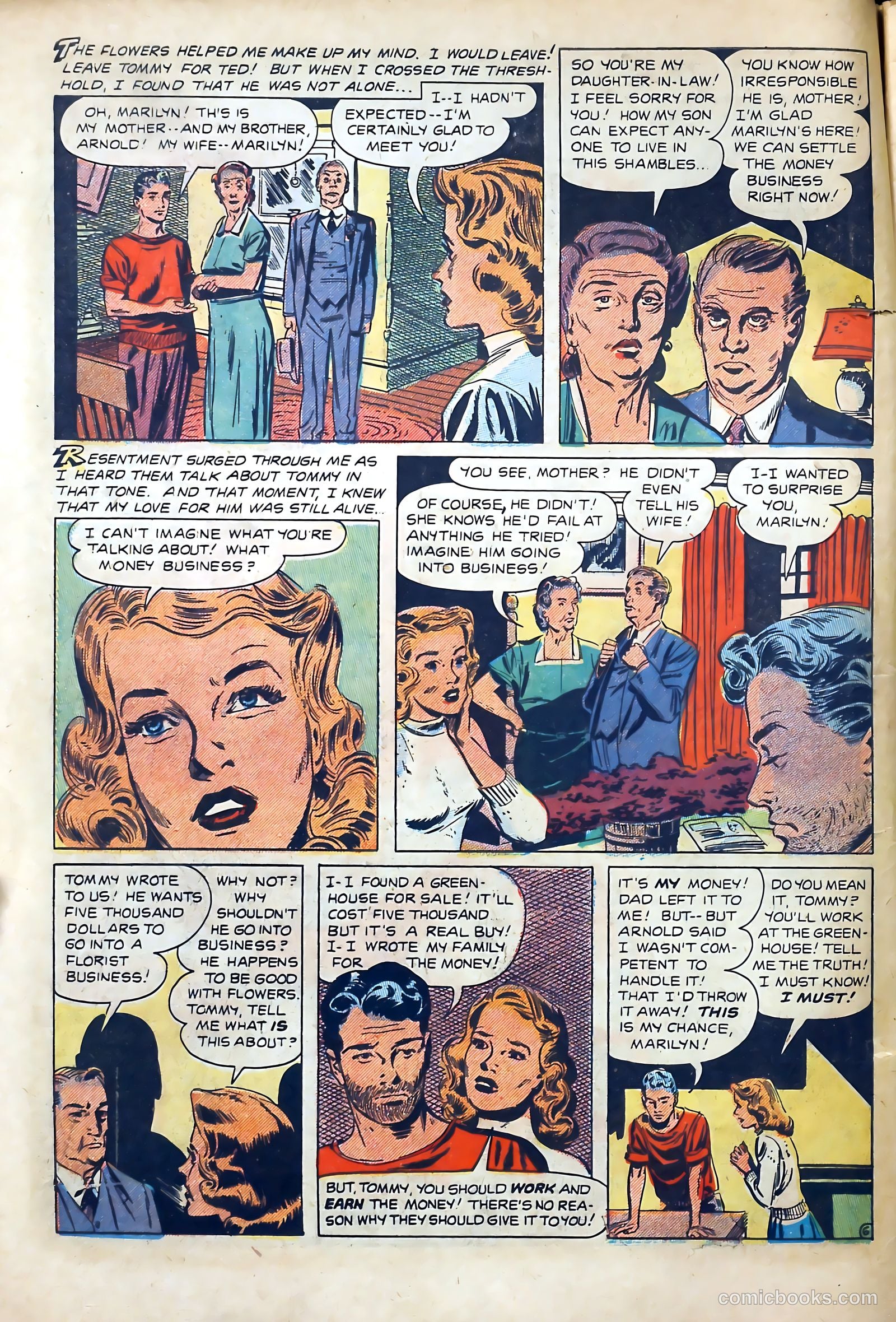 Romantic Marriage #11 (1952) — page 8 of 52