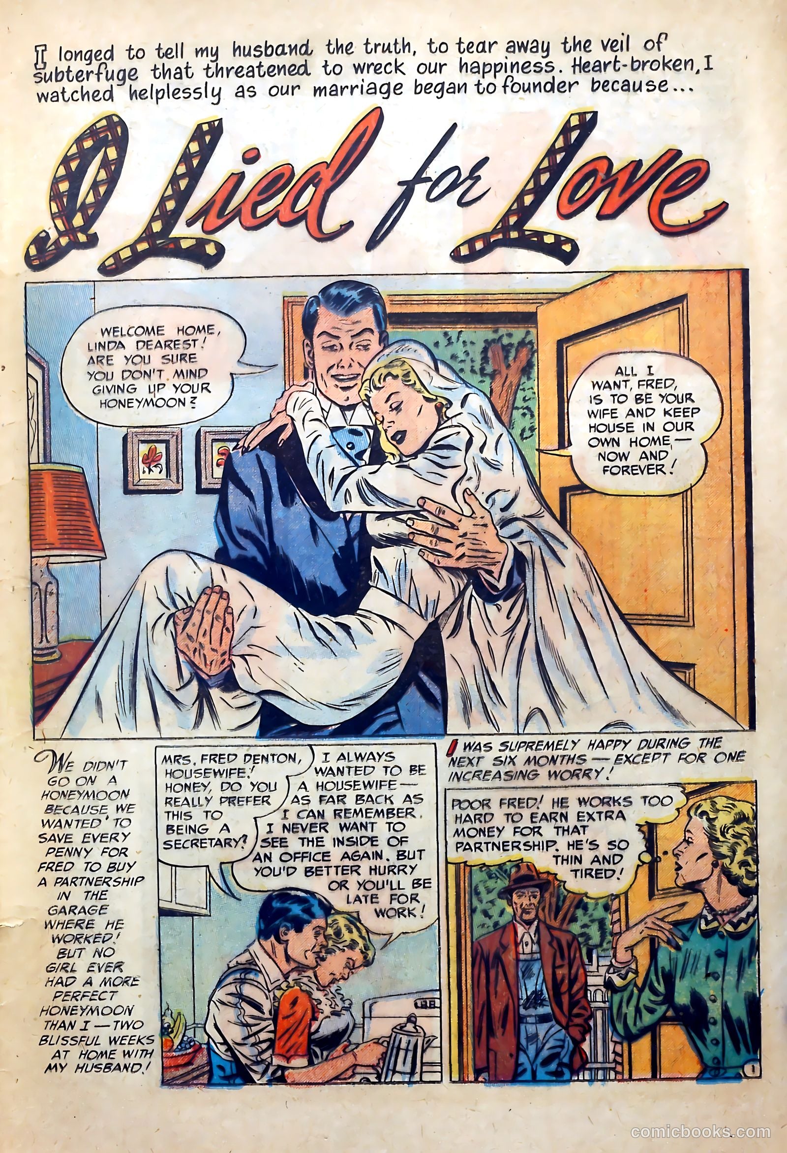 Romantic Marriage #11 (1952) — page 17 of 53