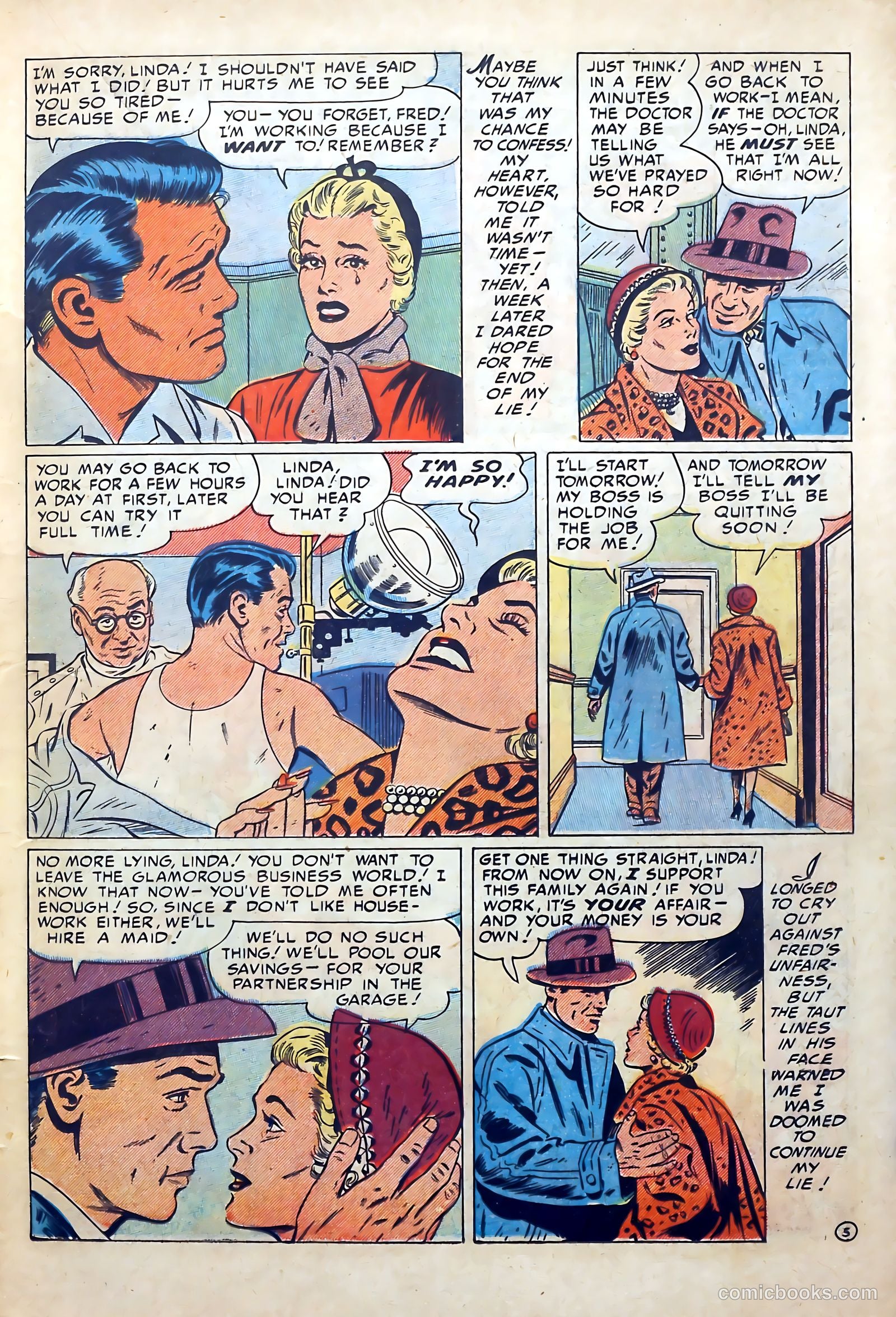 Romantic Marriage #11 (1952) — page 21 of 53