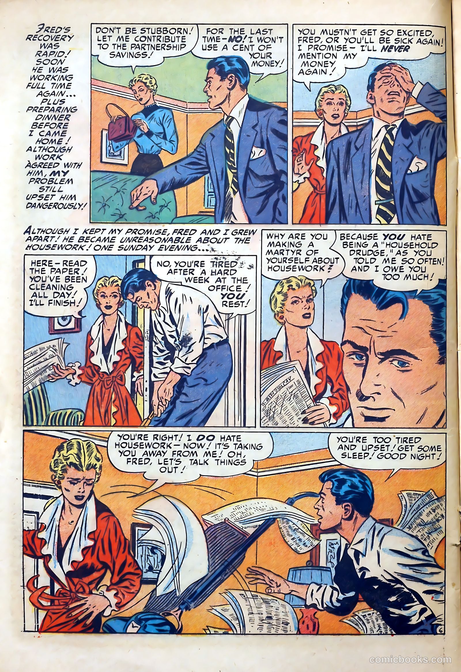 Romantic Marriage #11 (1952) — page 22 of 53