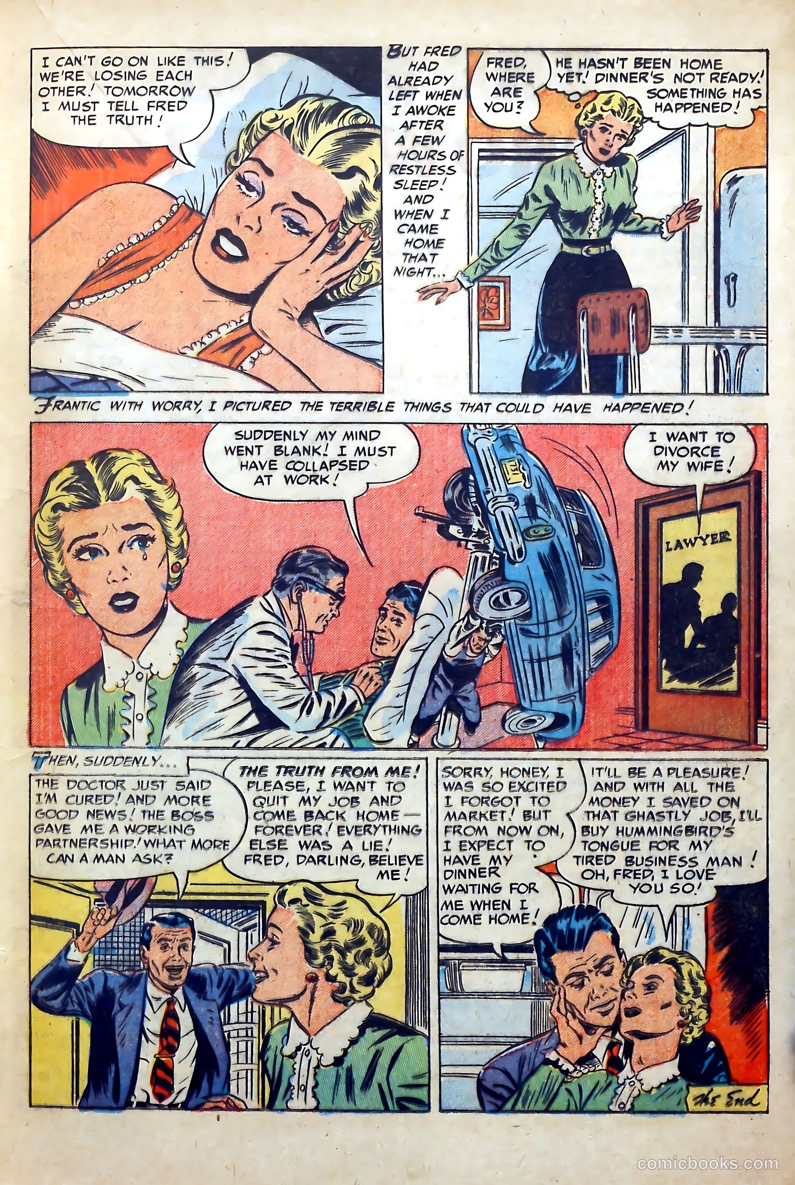 Romantic Marriage #11 (1952) — page 23 of 53