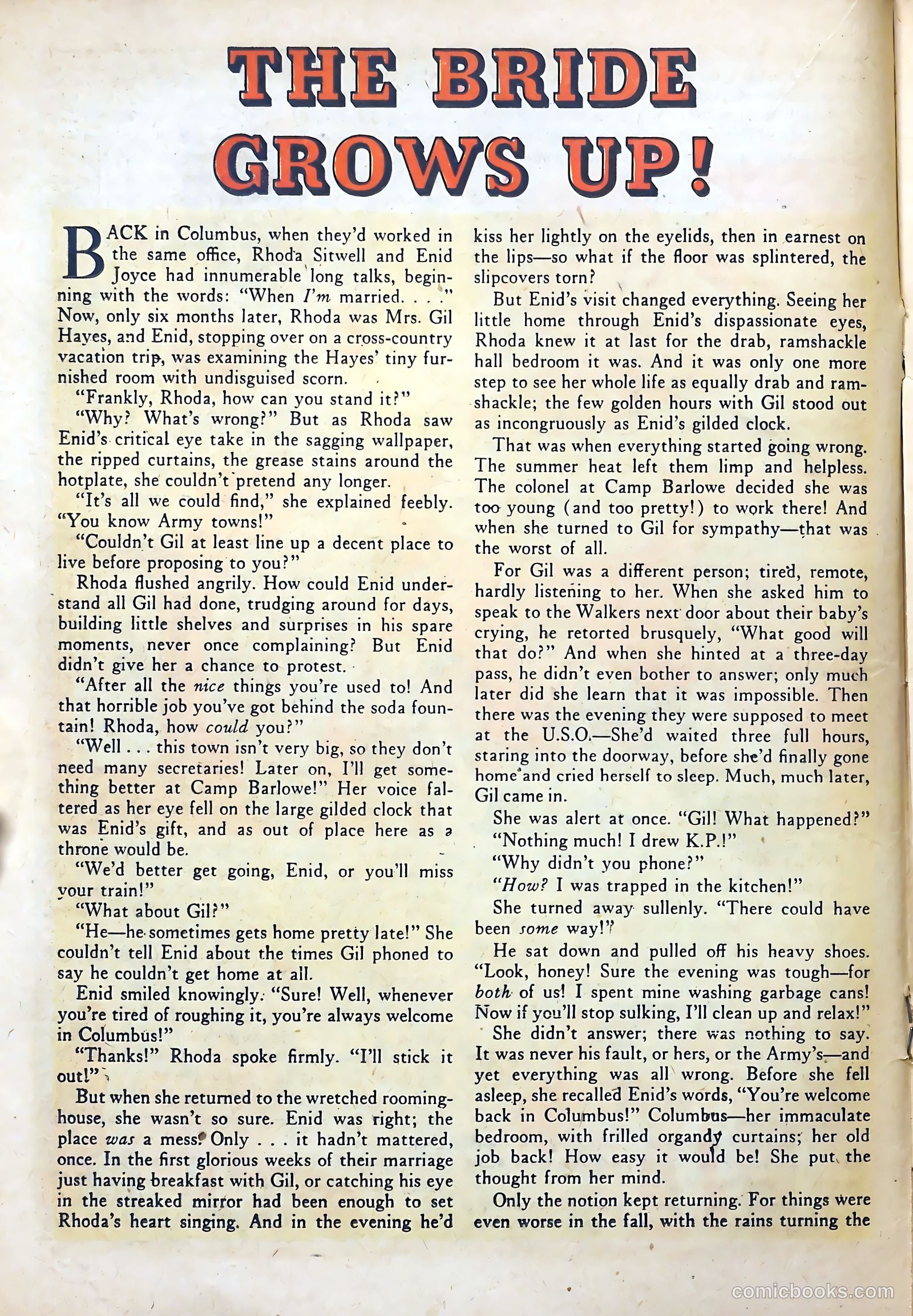 Romantic Marriage #11 (1952) — page 24 of 53