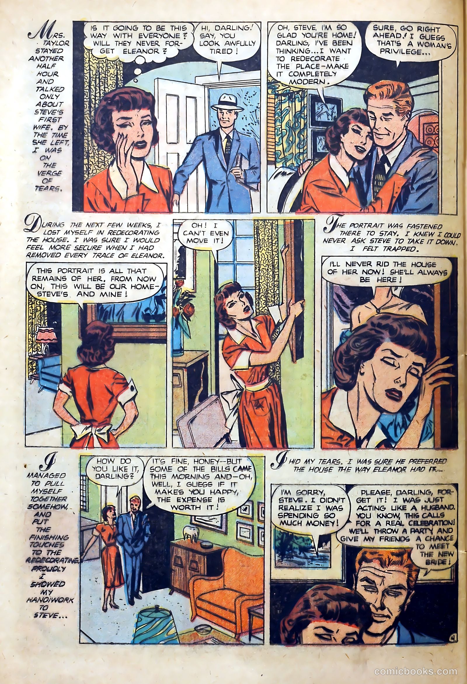 Romantic Marriage #11 (1952) — page 36 of 53