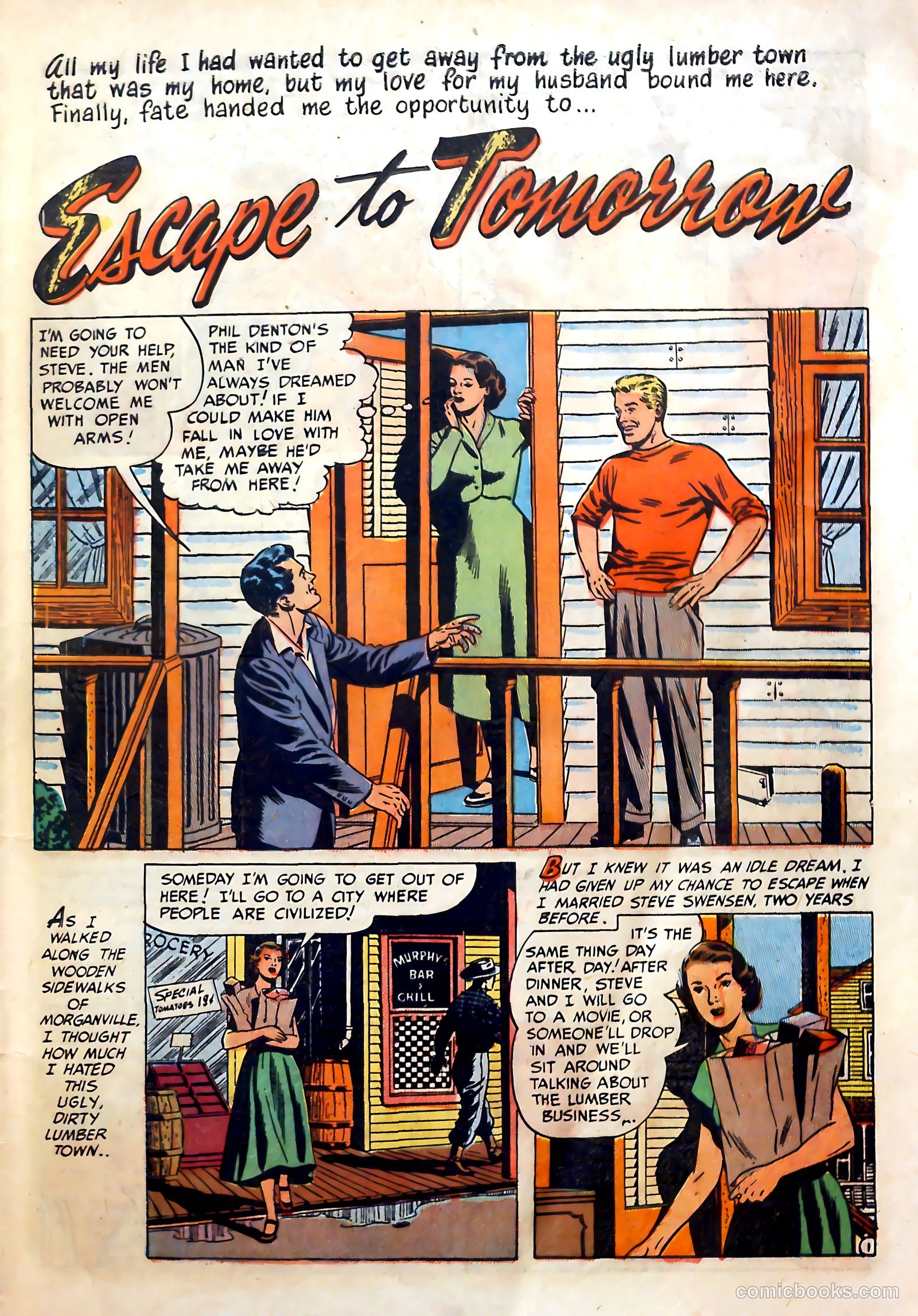 Romantic Marriage #12 (1952) — page 9 of 36