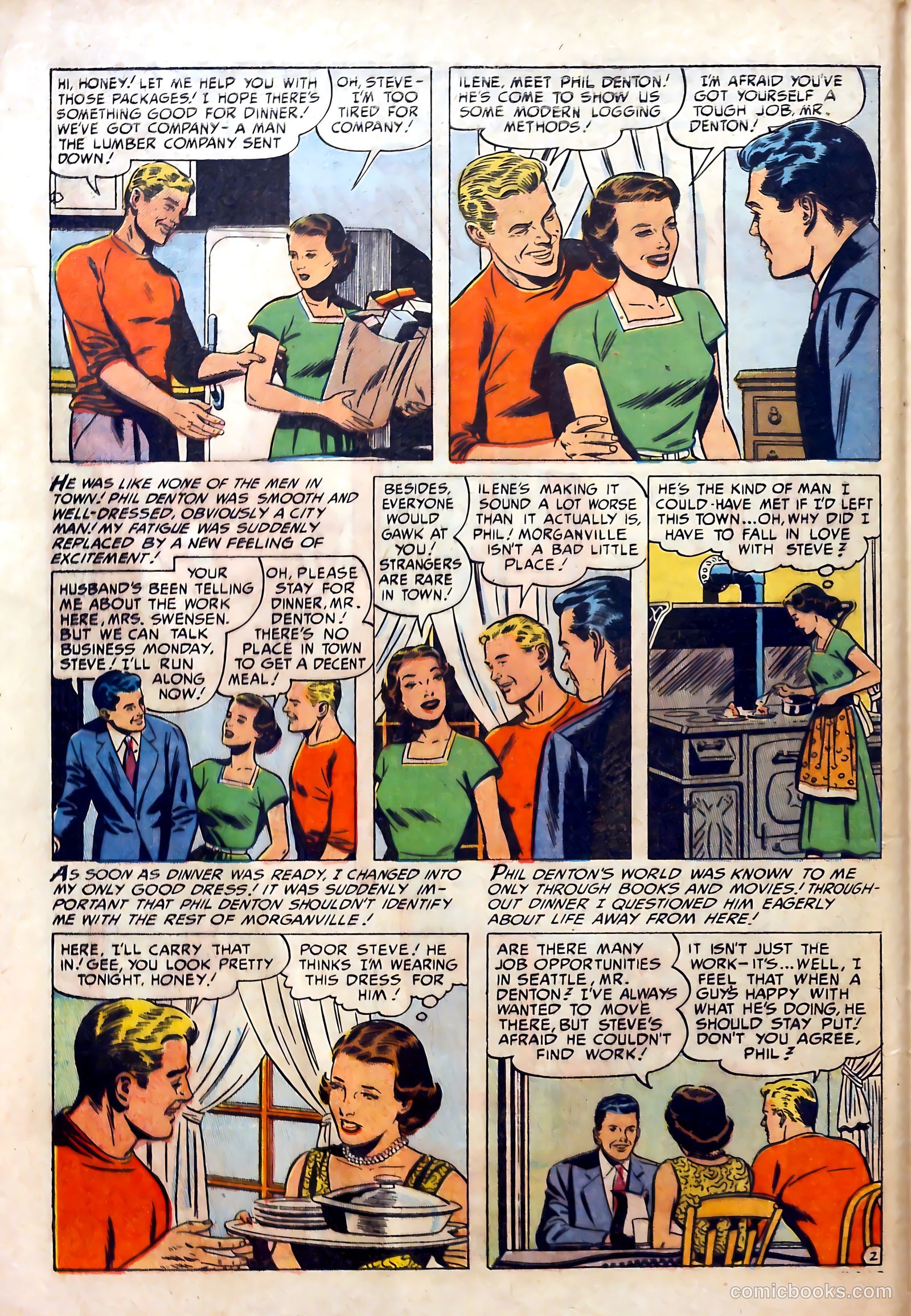 Romantic Marriage #12 (1952) — page 10 of 36