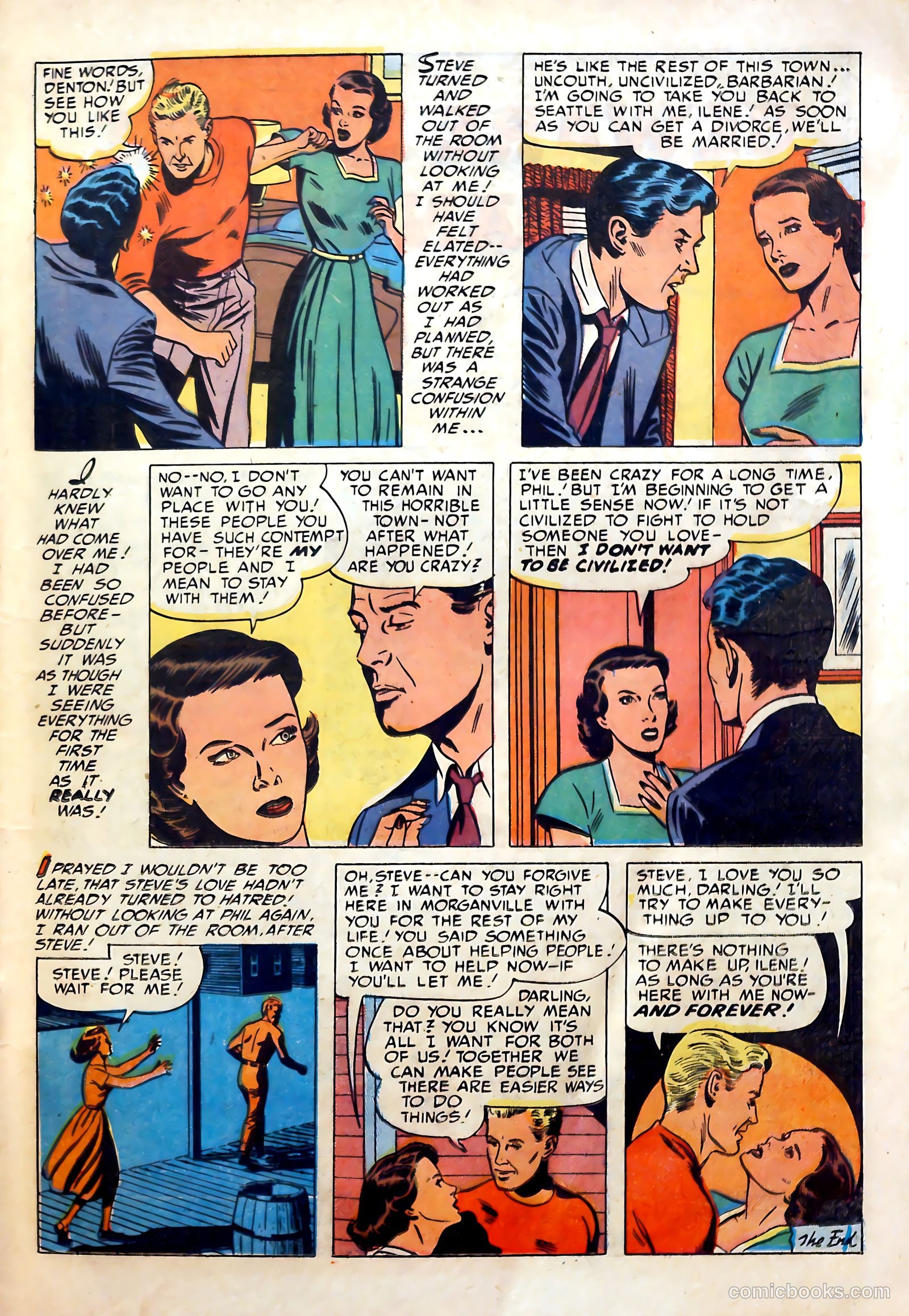Romantic Marriage #12 (1952) — page 15 of 36