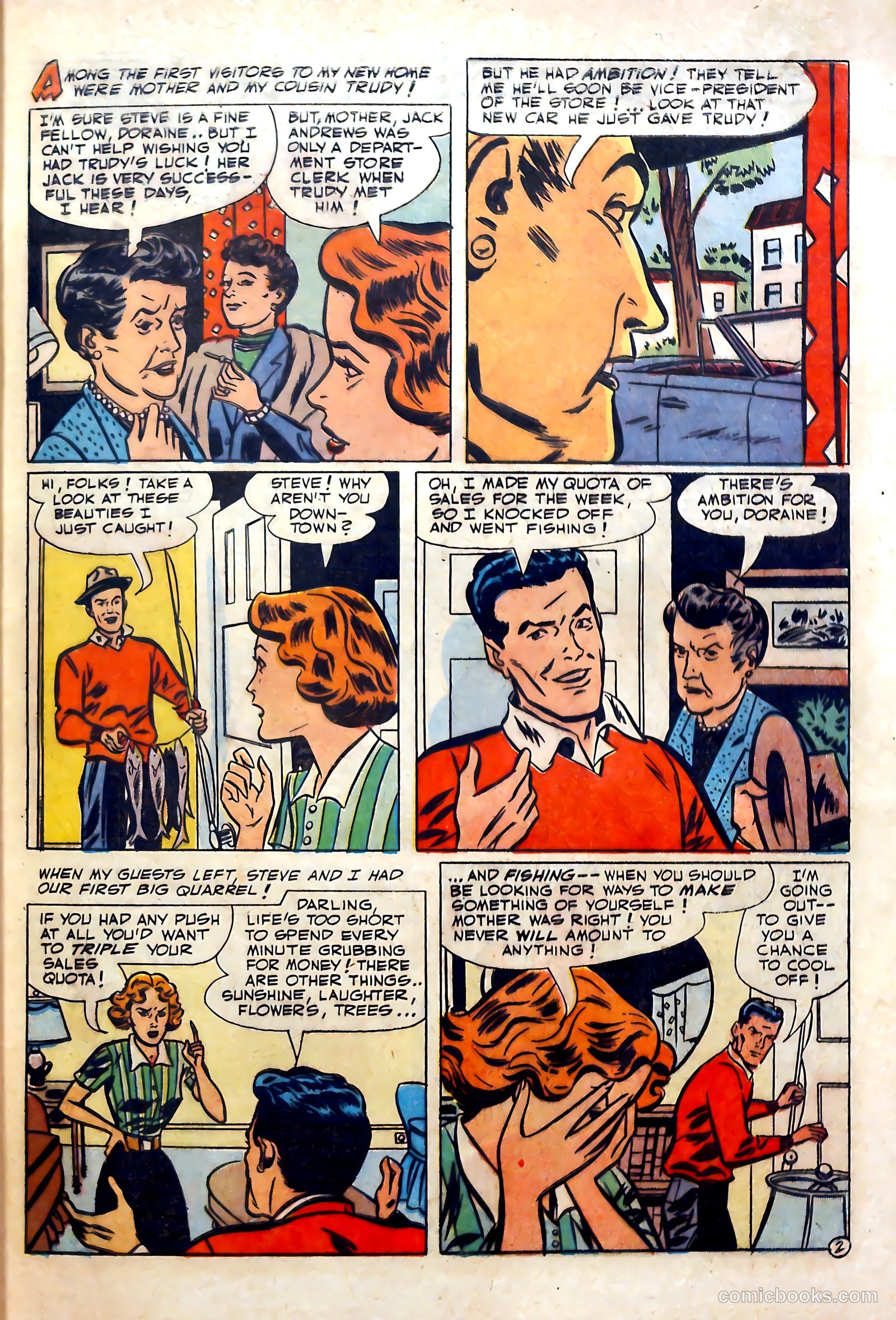 Romantic Marriage #12 (1952) — page 27 of 36