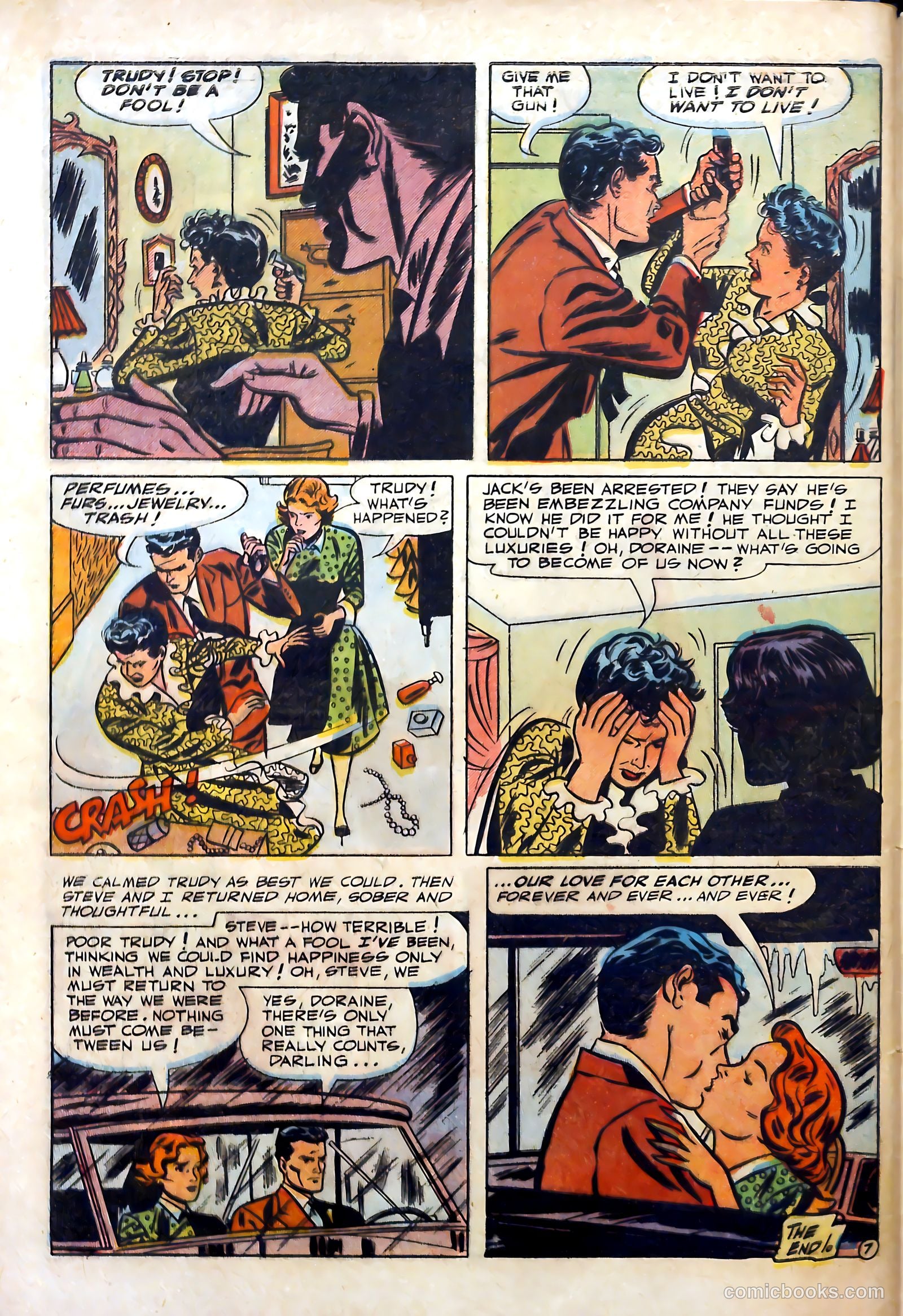 Romantic Marriage #12 (1952) — page 32 of 36