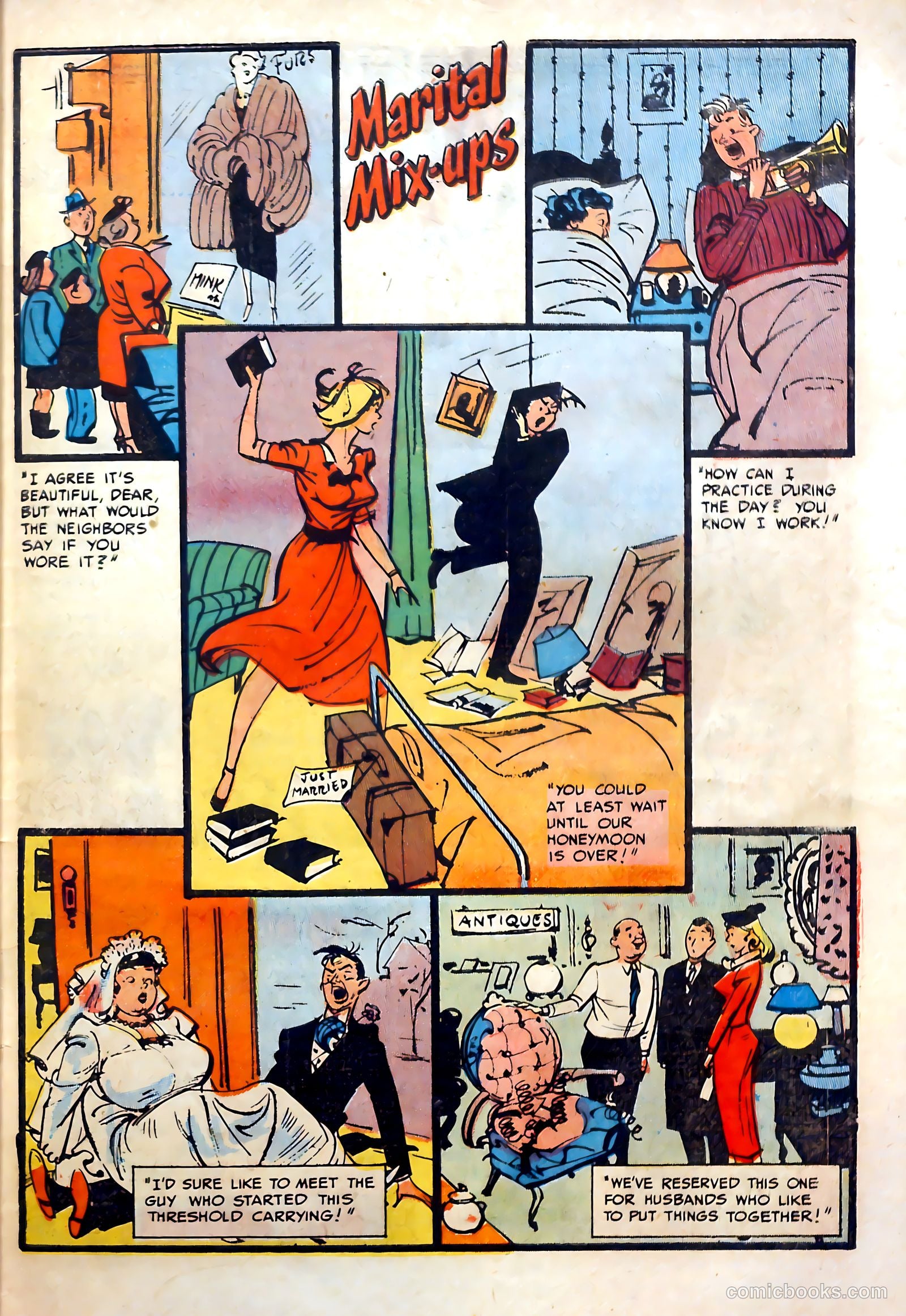 Romantic Marriage #12 (1952) — page 33 of 36