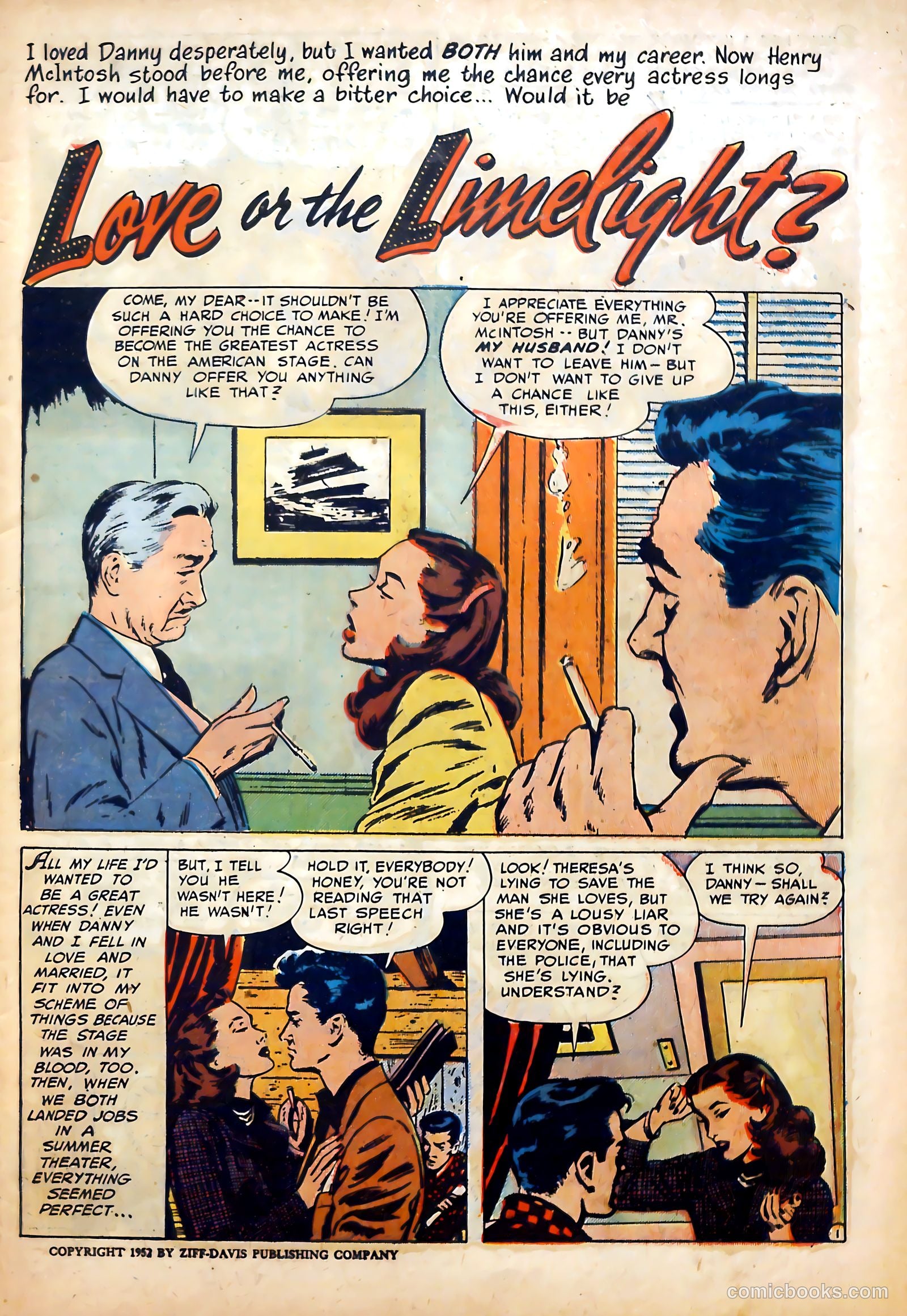 Romantic Marriage #13 (1952) — page 3 of 36