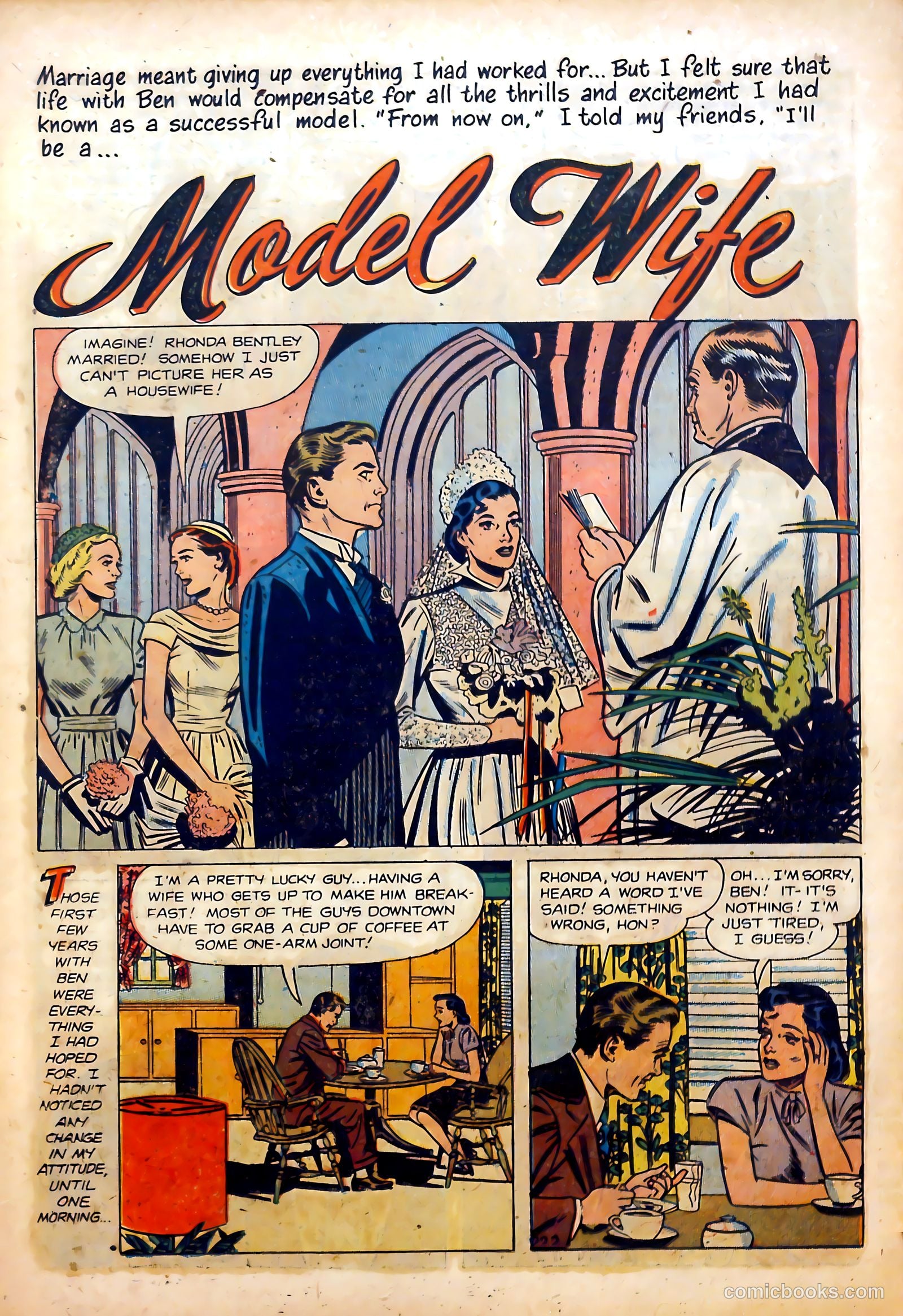Romantic Marriage #13 (1952) — page 15 of 36