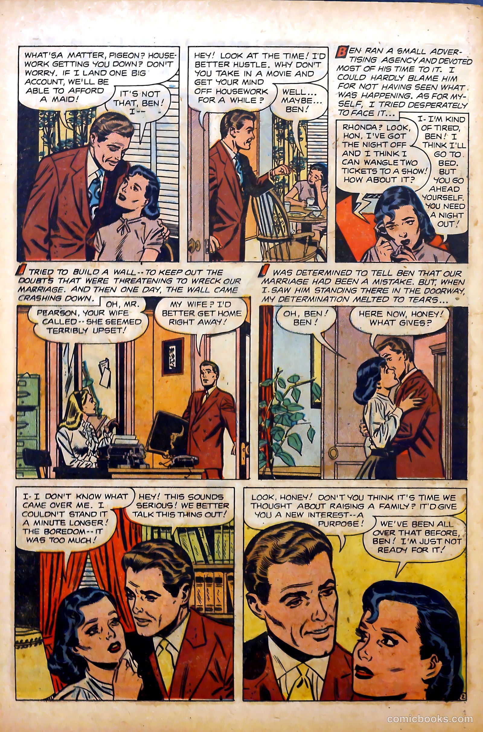 Romantic Marriage #13 (1952) — page 16 of 36