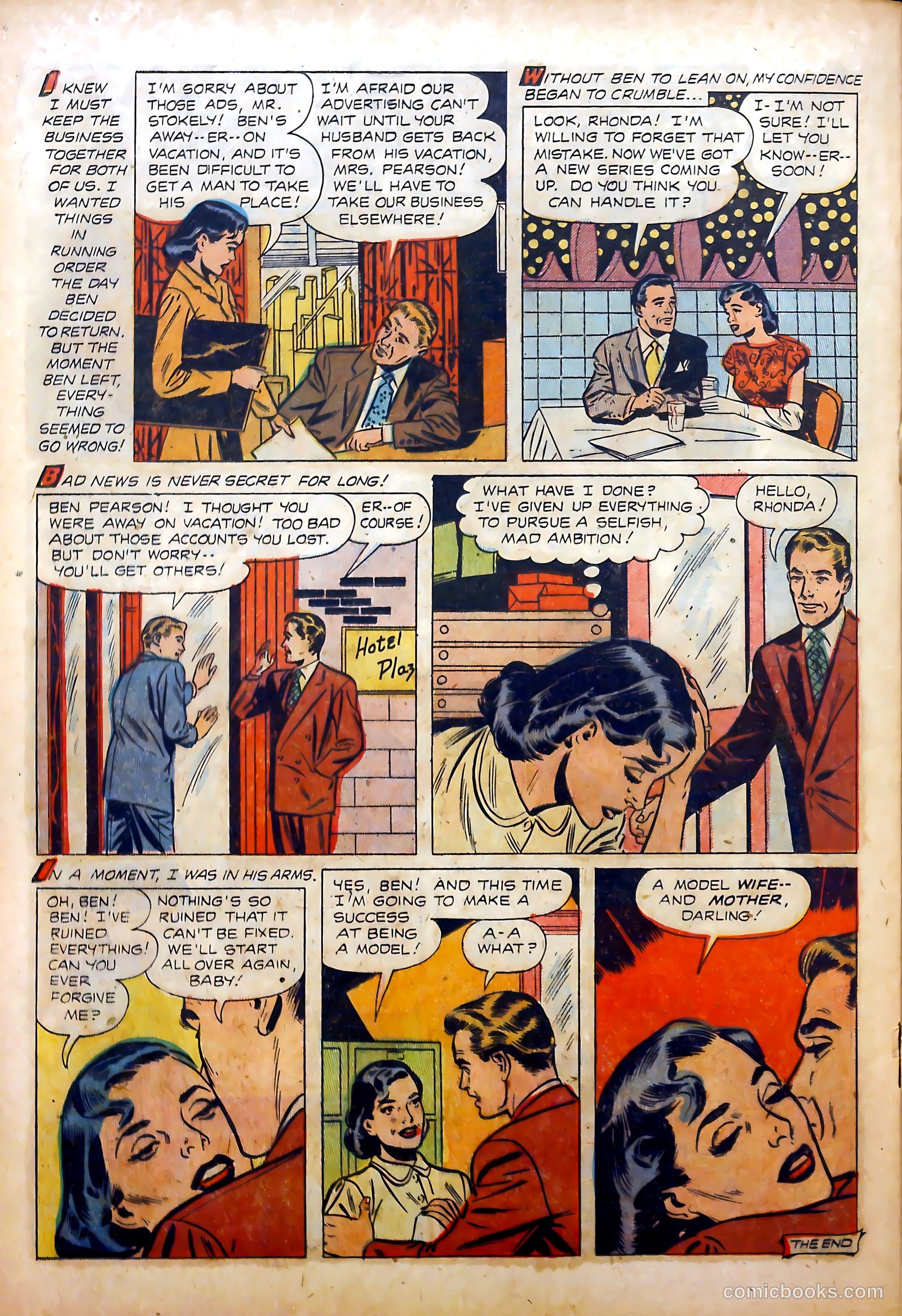 Romantic Marriage #13 (1952) — page 20 of 36