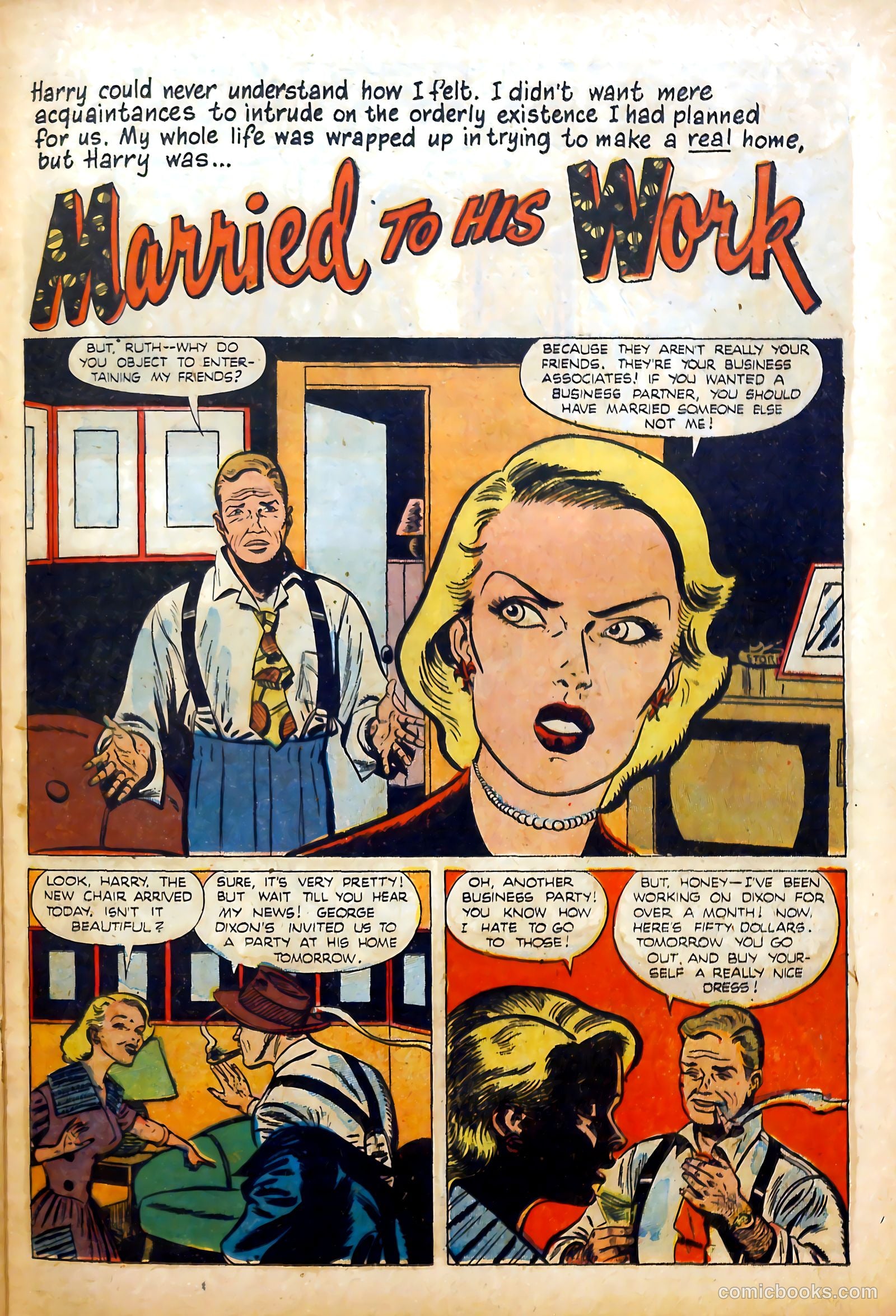 Romantic Marriage #13 (1952) — page 25 of 36