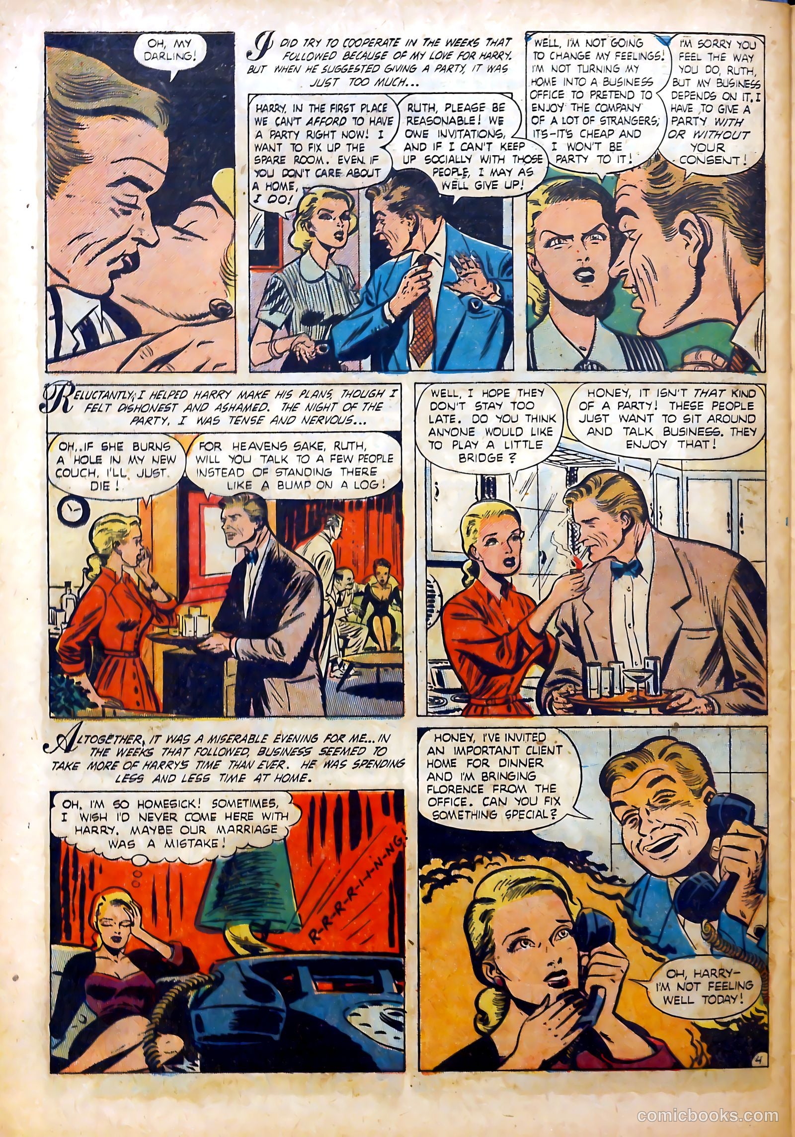Romantic Marriage #13 (1952) — page 28 of 36