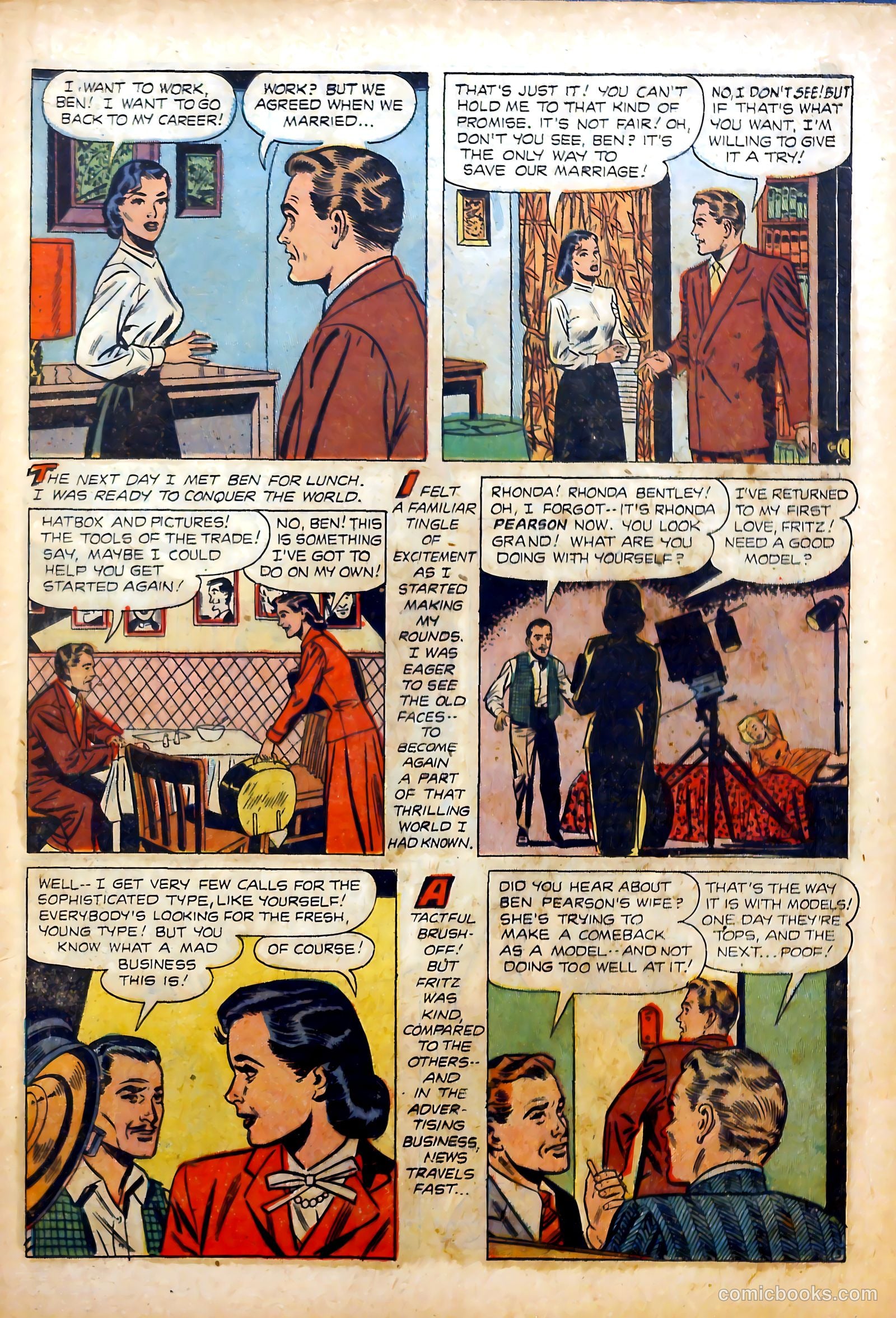 Romantic Marriage #13 (1952) — page 17 of 36