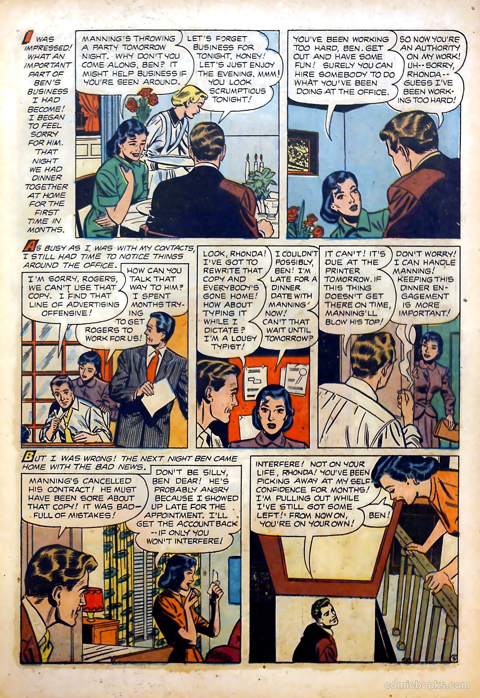Romantic Marriage #13 (1952) — page 19 of 36