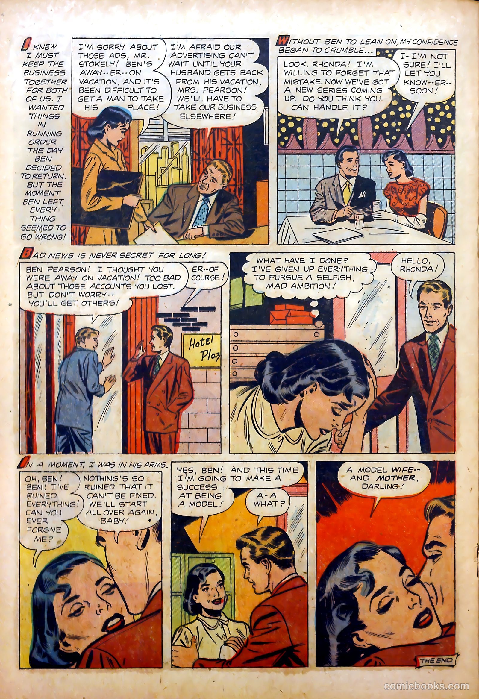 Romantic Marriage #13 (1952) — page 20 of 36