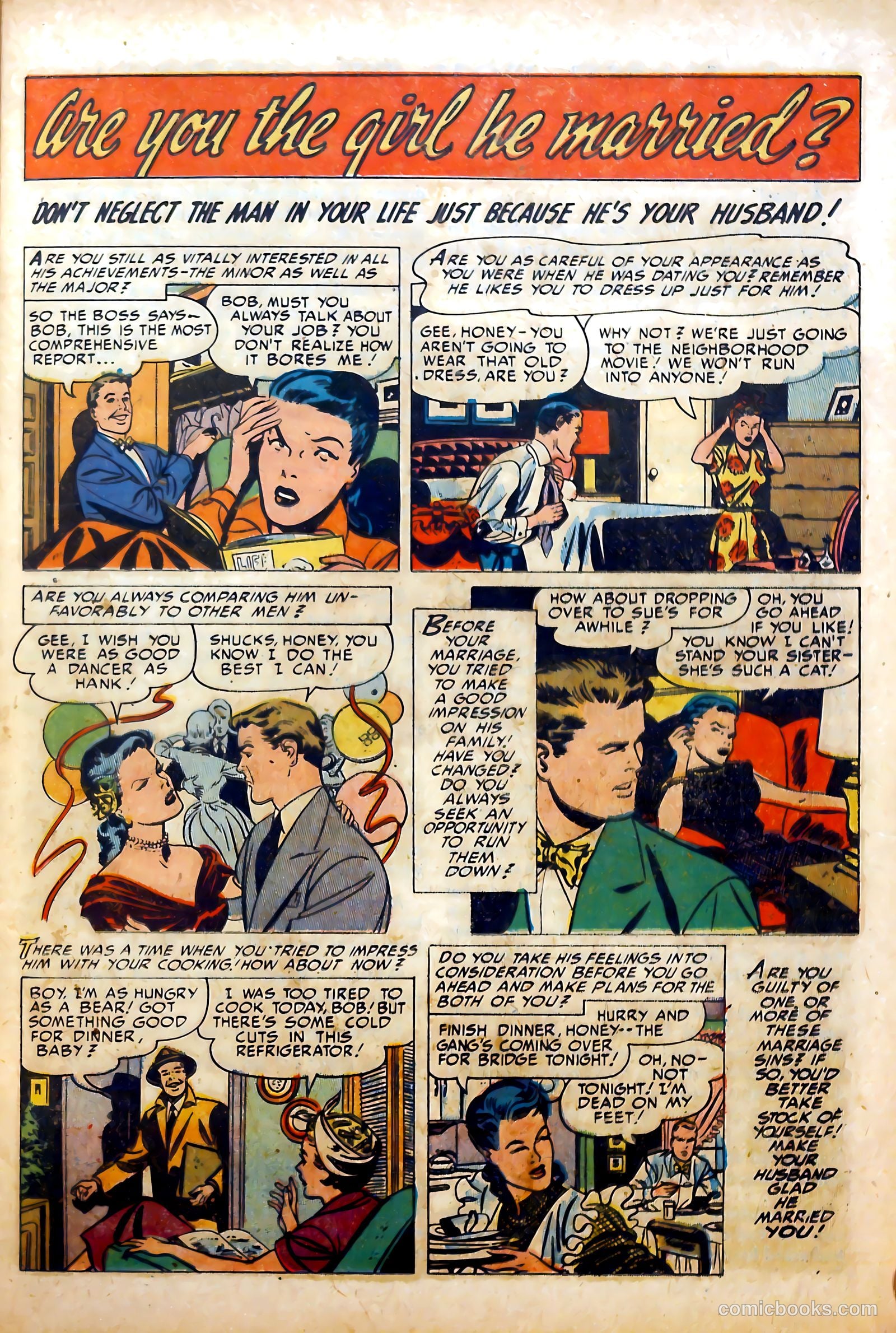 Romantic Marriage #13 (1952) — page 21 of 36