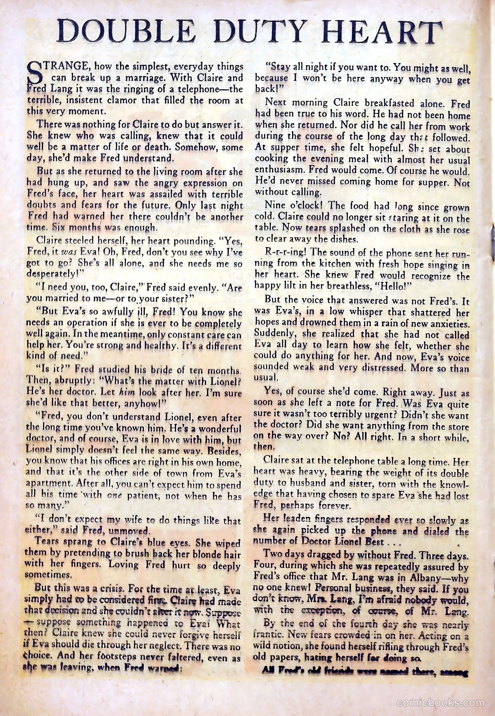 Romantic Marriage #14 (1952) — page 19 of 37