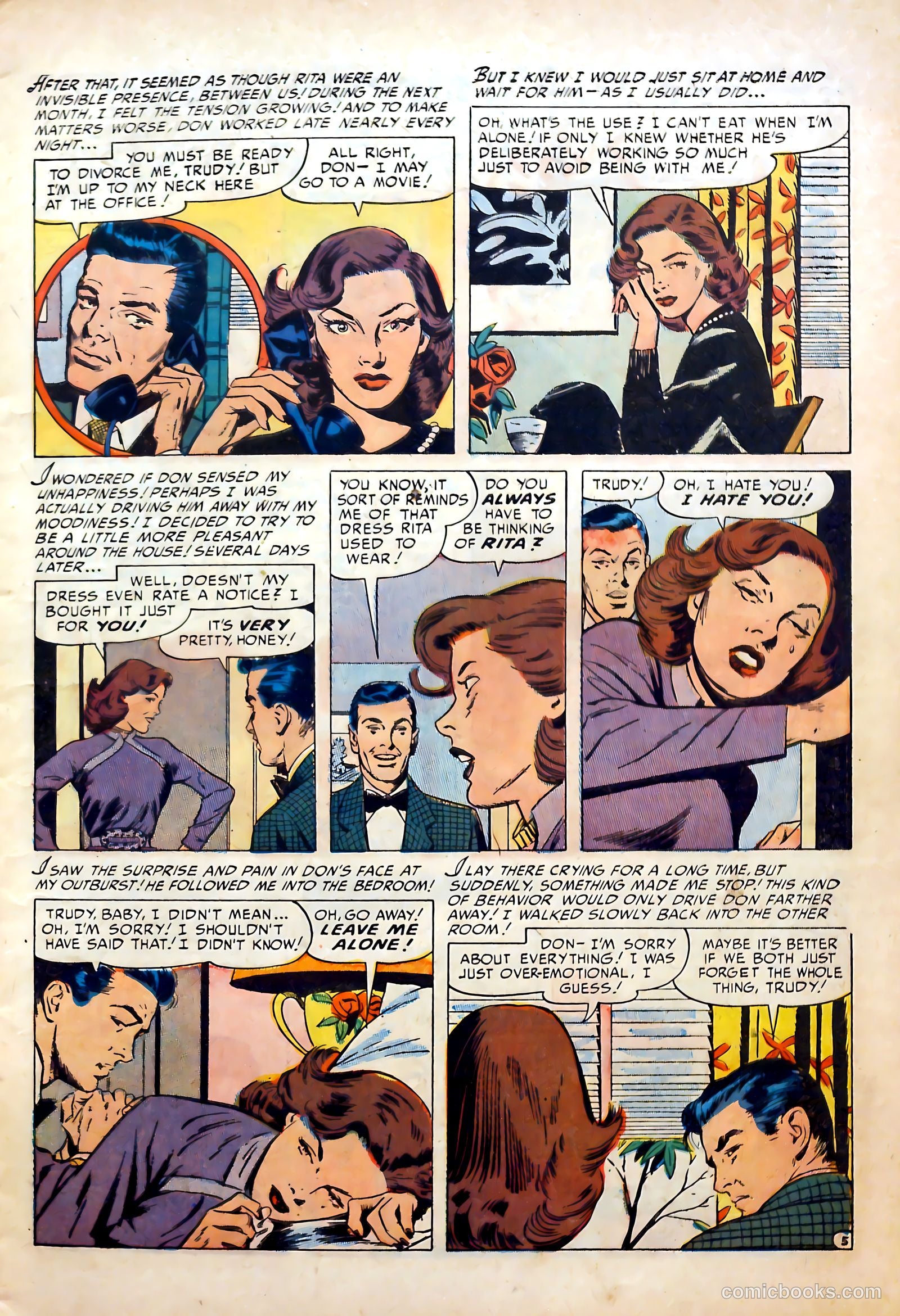 Romantic Marriage #14 (1952) — page 8 of 37