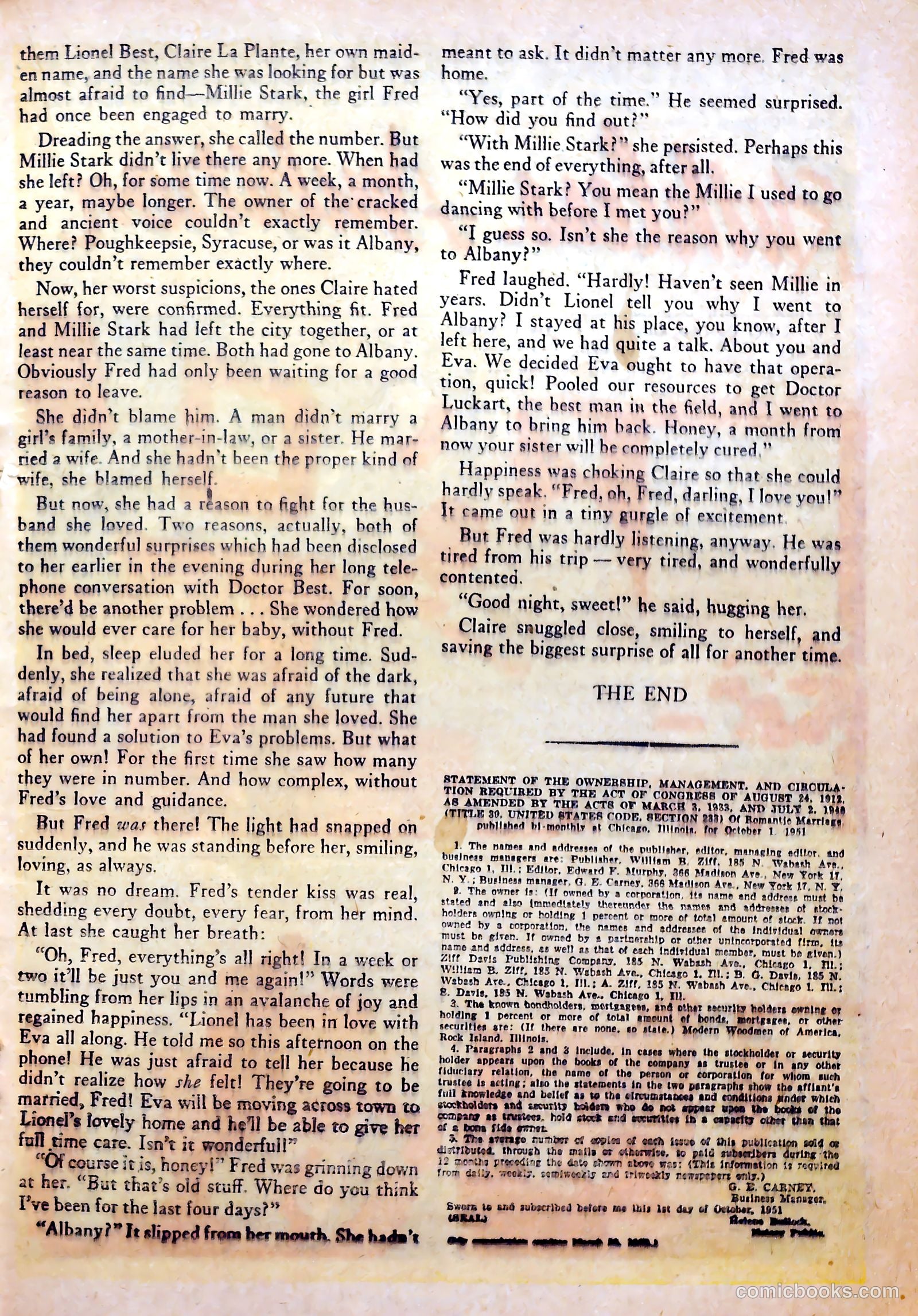 Romantic Marriage #14 (1952) — page 20 of 37